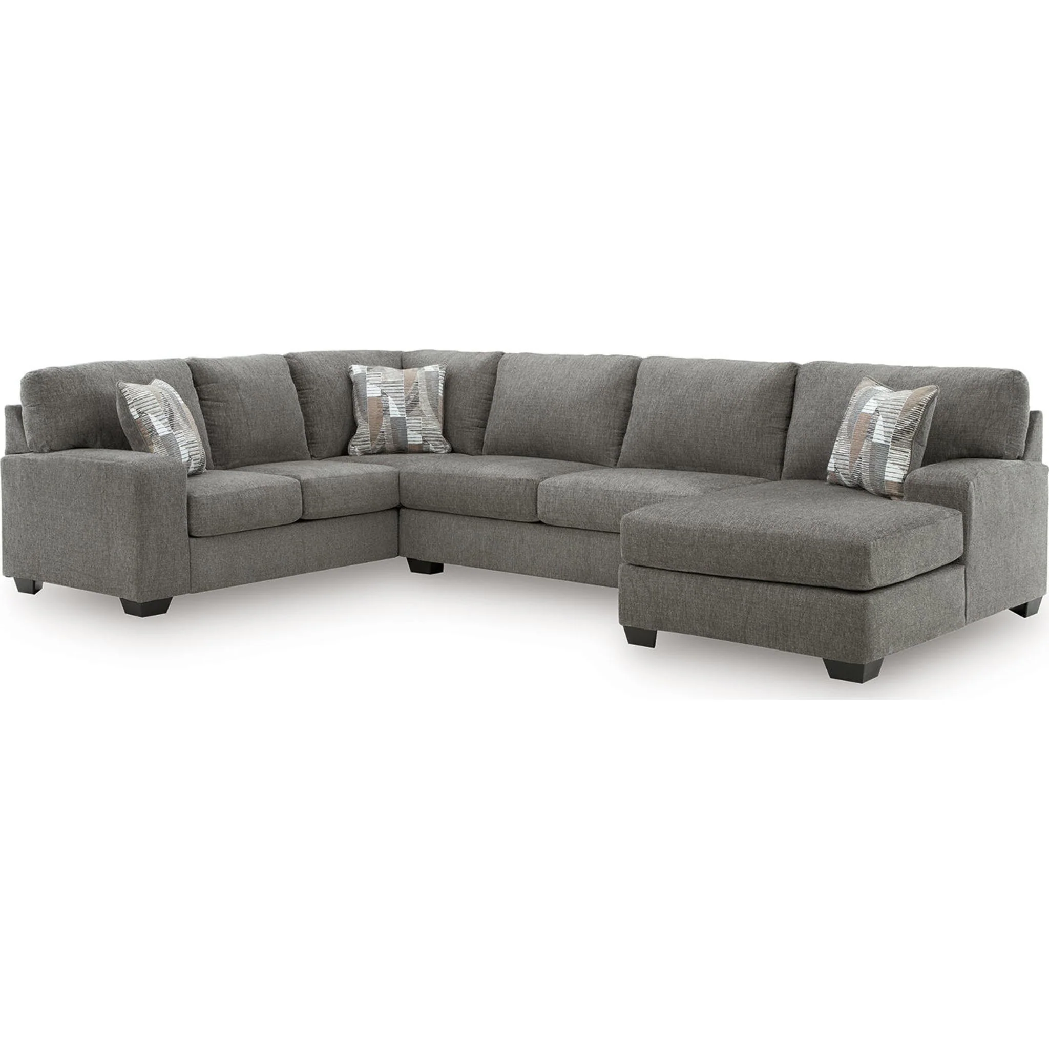 Newellen 3 Piece Sectional with Chaise - Image 7