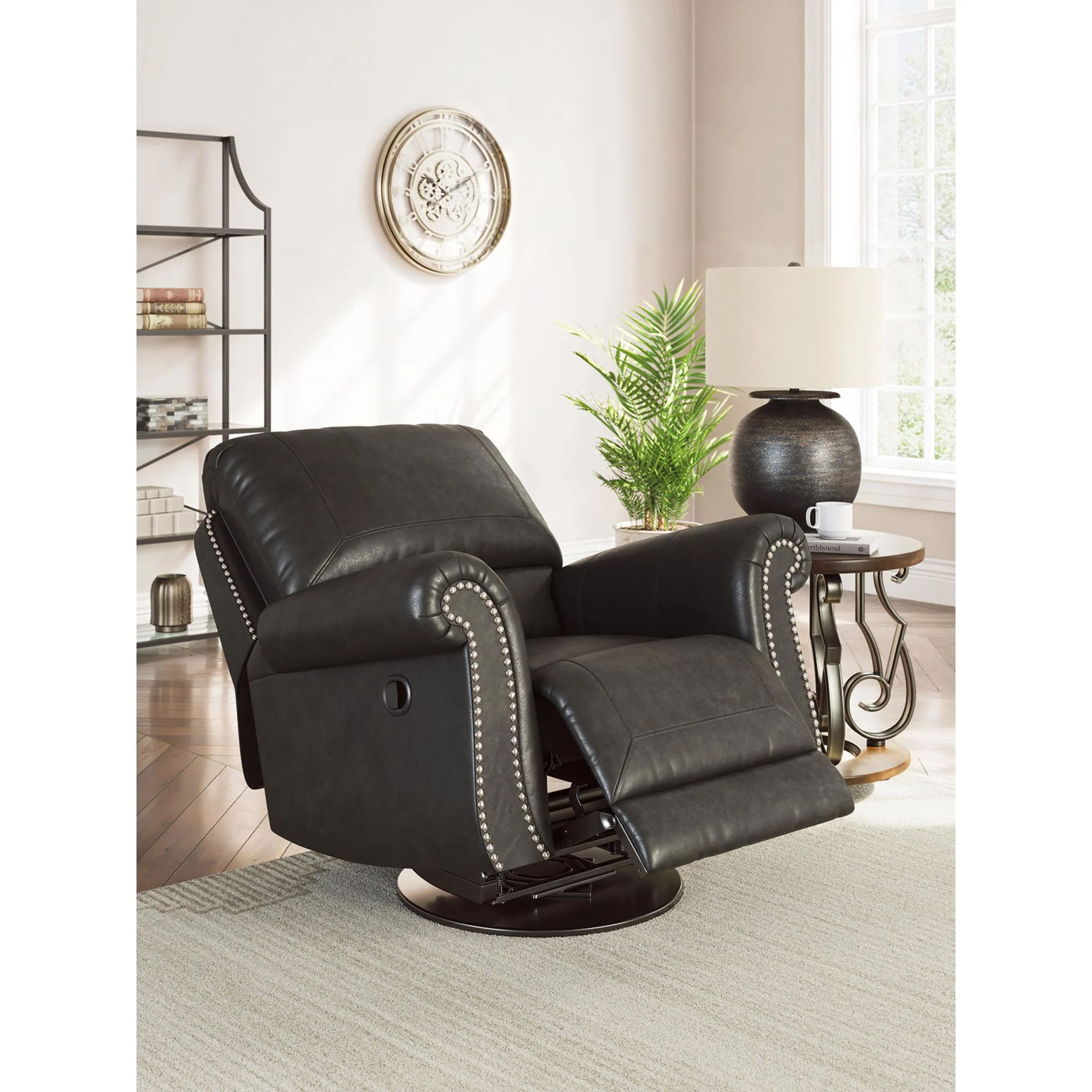 Shadsburne Swivel Glider Recliner - Image 9