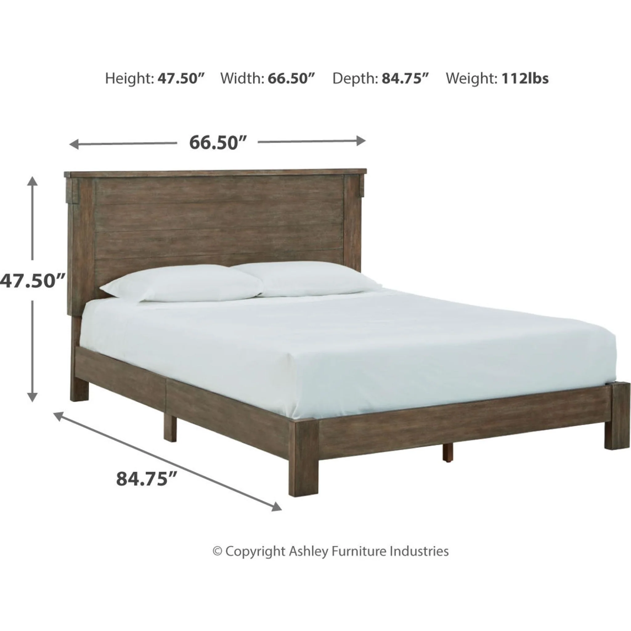 Shamryn 5 Piece Queen Panel Bedroom - Image 9