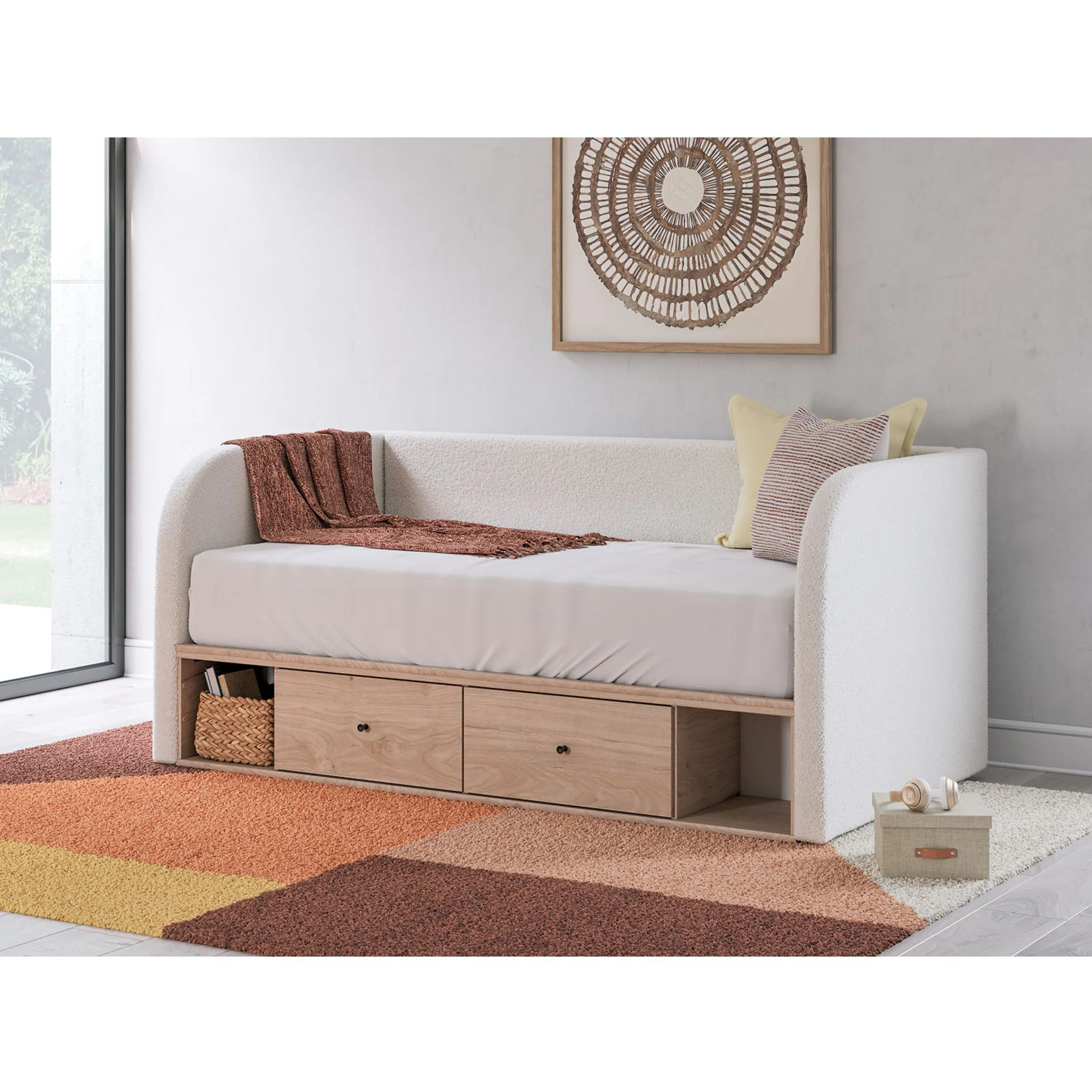 Shapella Twin Daybed with Storage - Image 2