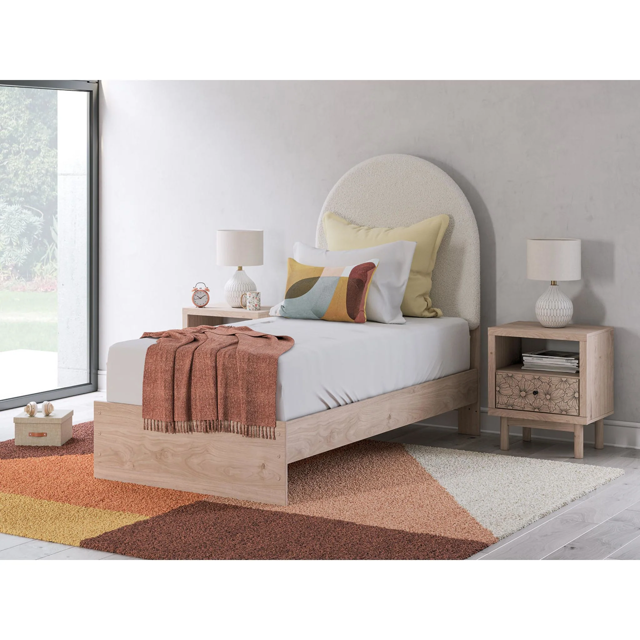 Shapella Twin Platform Bed - Image 2