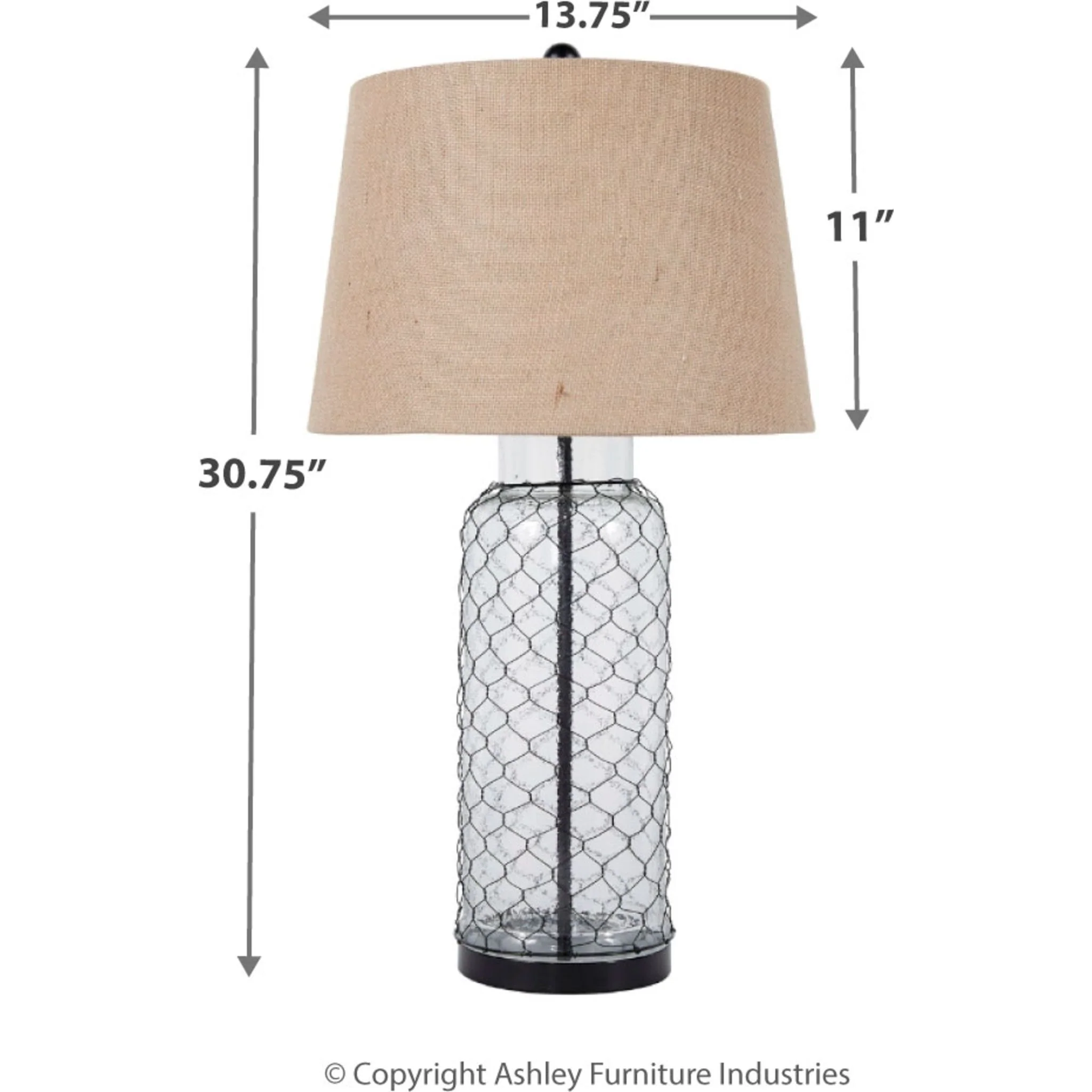 Sharmayne Table Lamp (Single) - Image 5