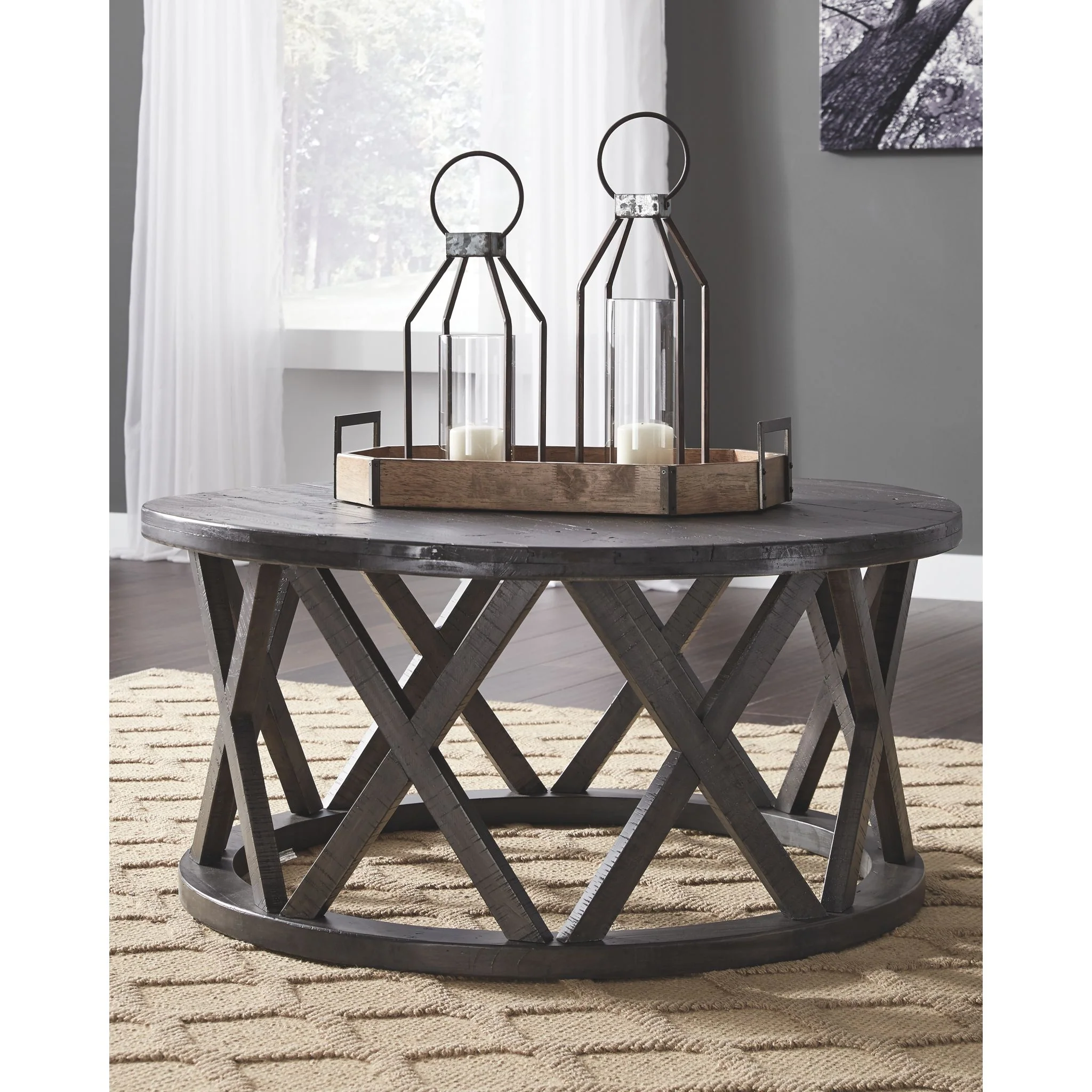 Sharzane Round Coffee Table - Image 2