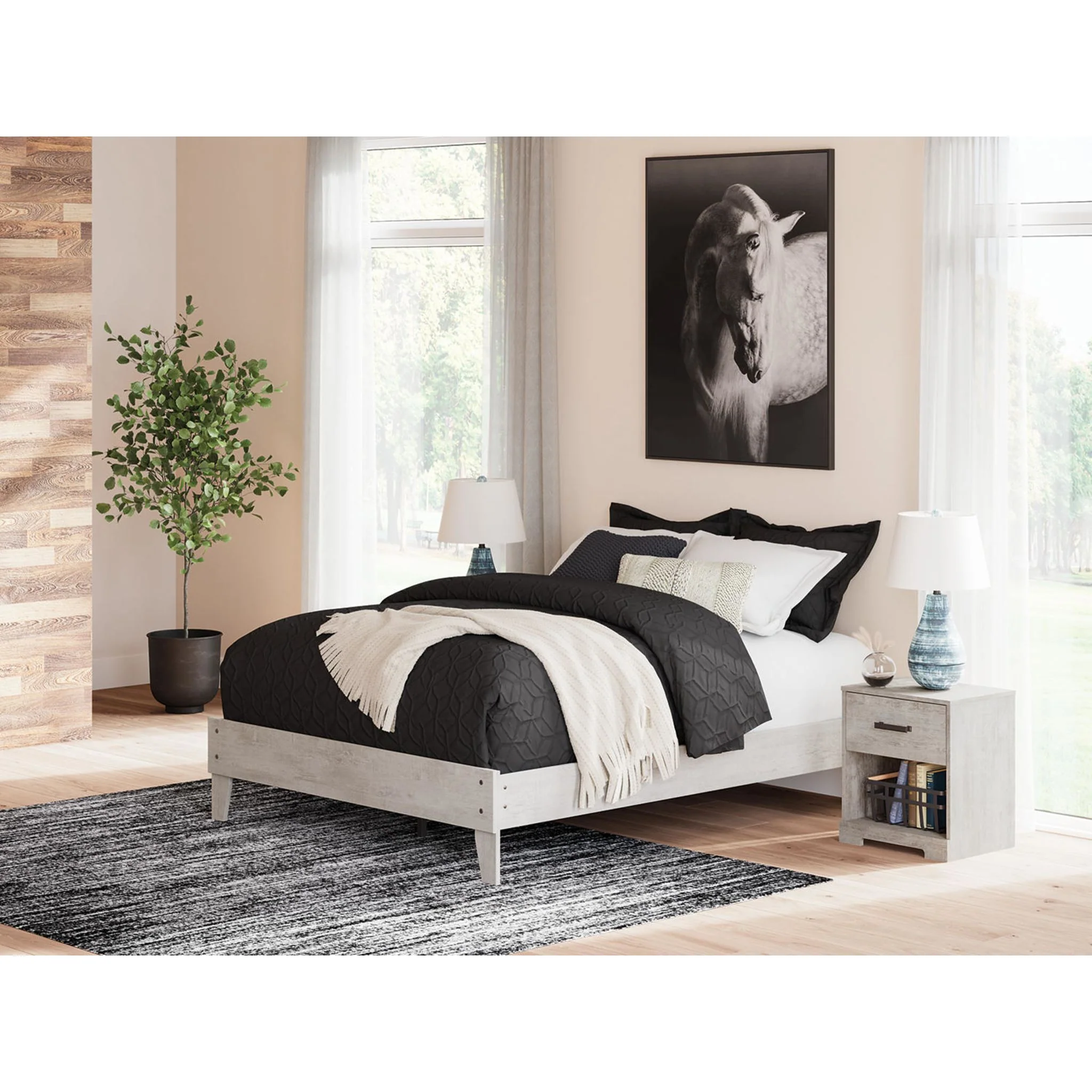 Shawburn Queen Platform Bed - Image 2