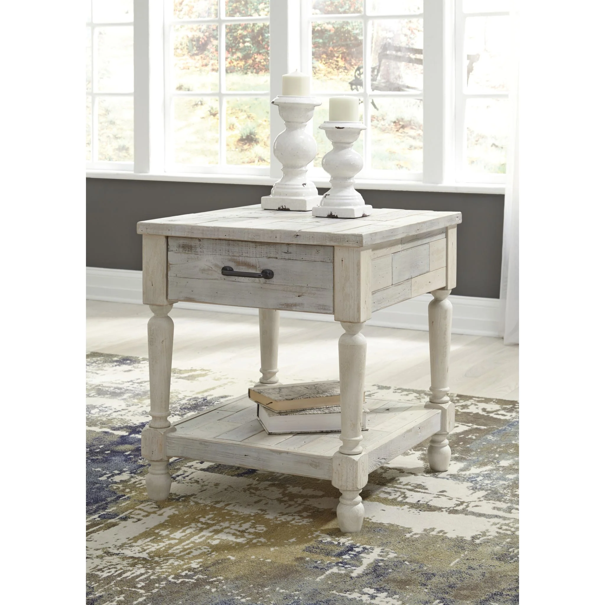 Shawnalore Rectangle End Table - Image 3