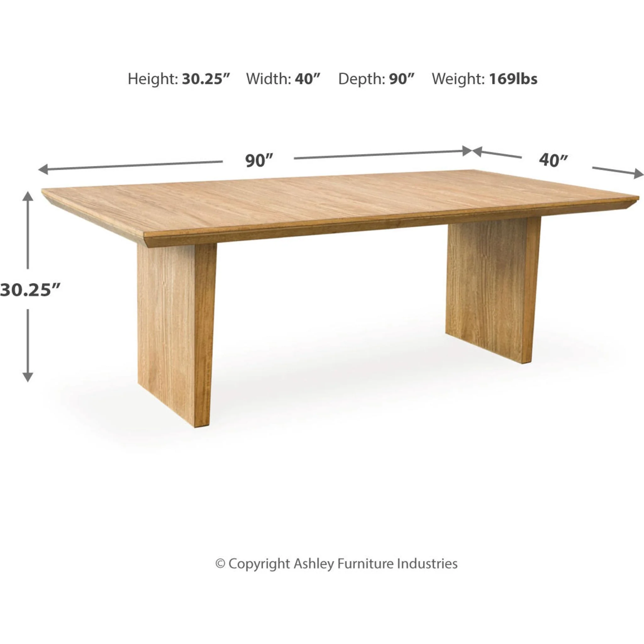 Sherbana Dining Extension Table - Image 3