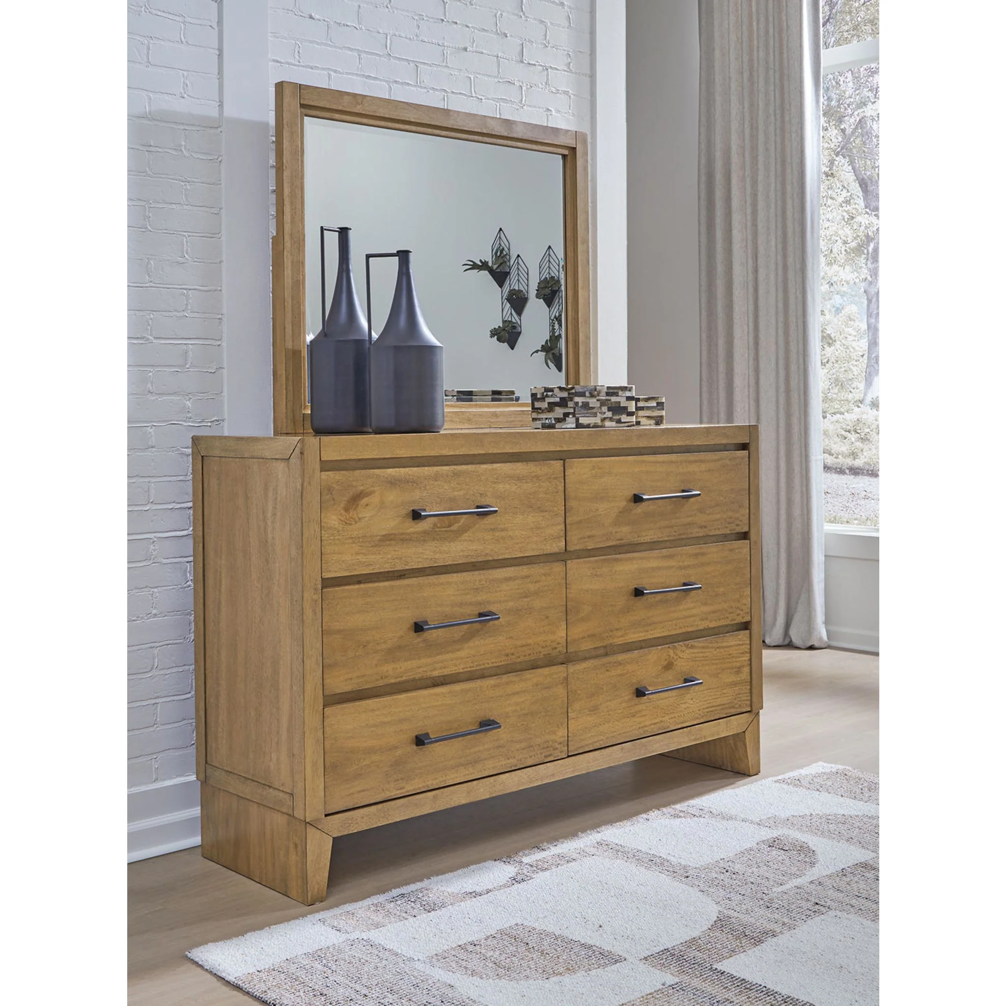 Sherbana Dresser and Mirror - Image 2