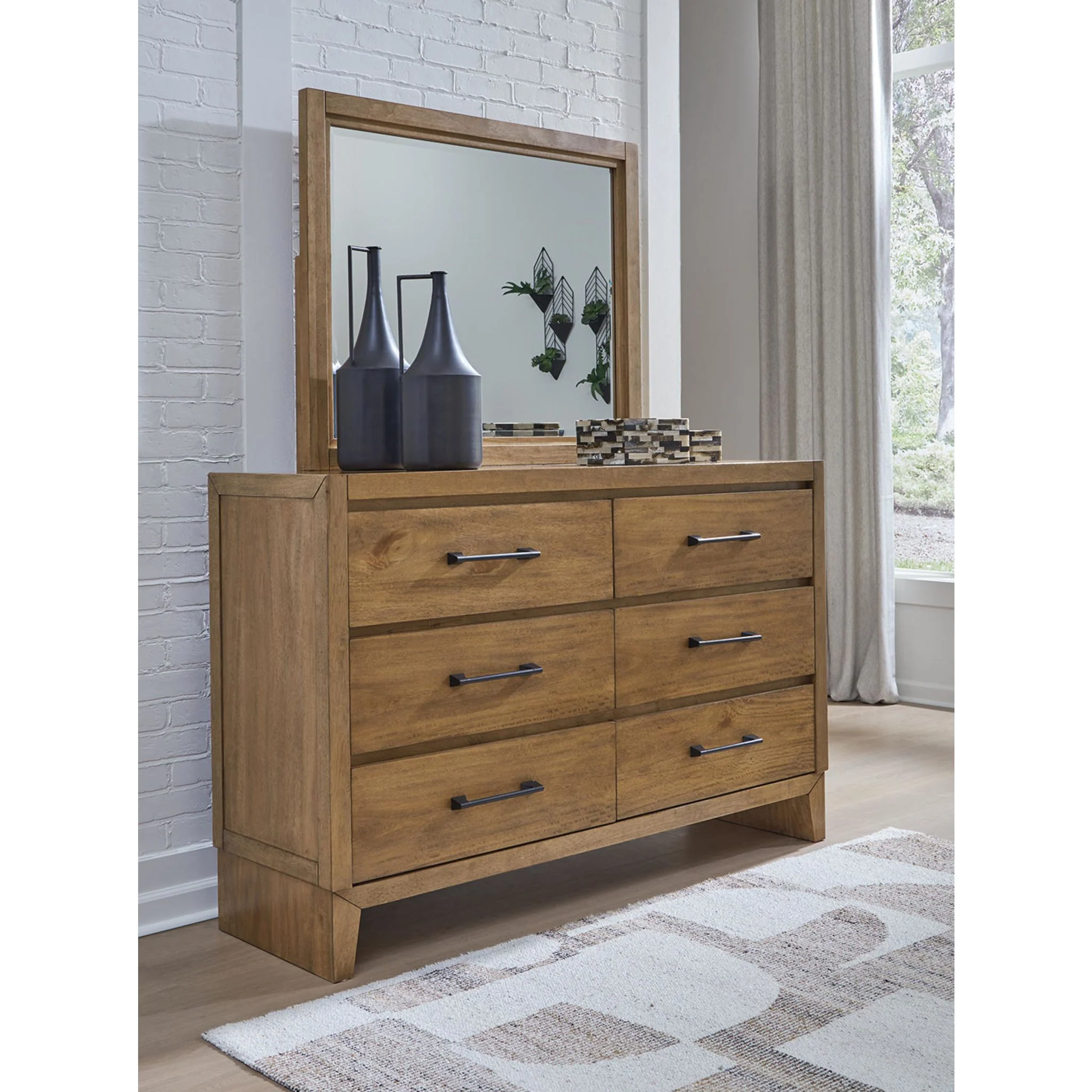 Sherbana Dresser and Mirror - Image 4