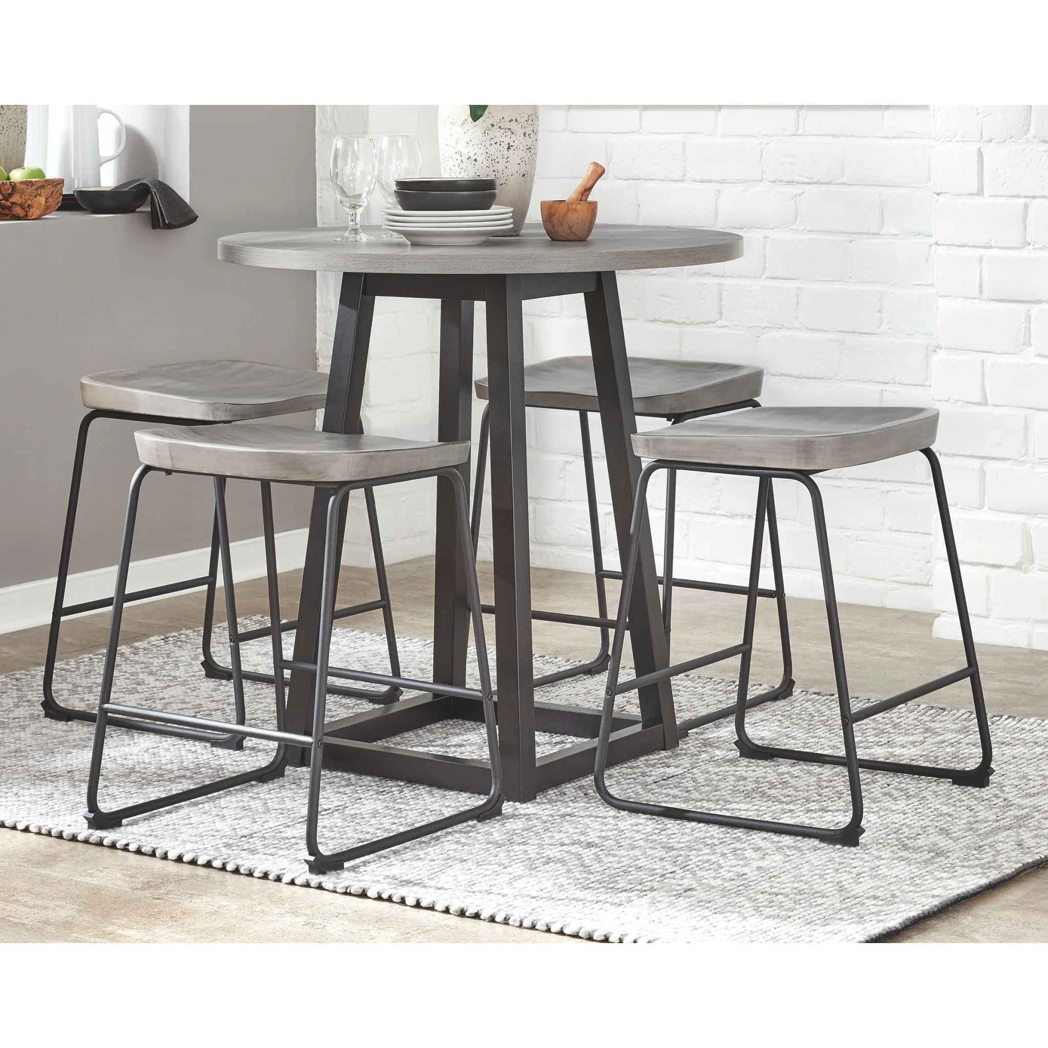 Showdell Round Counter Height Table - Image 2