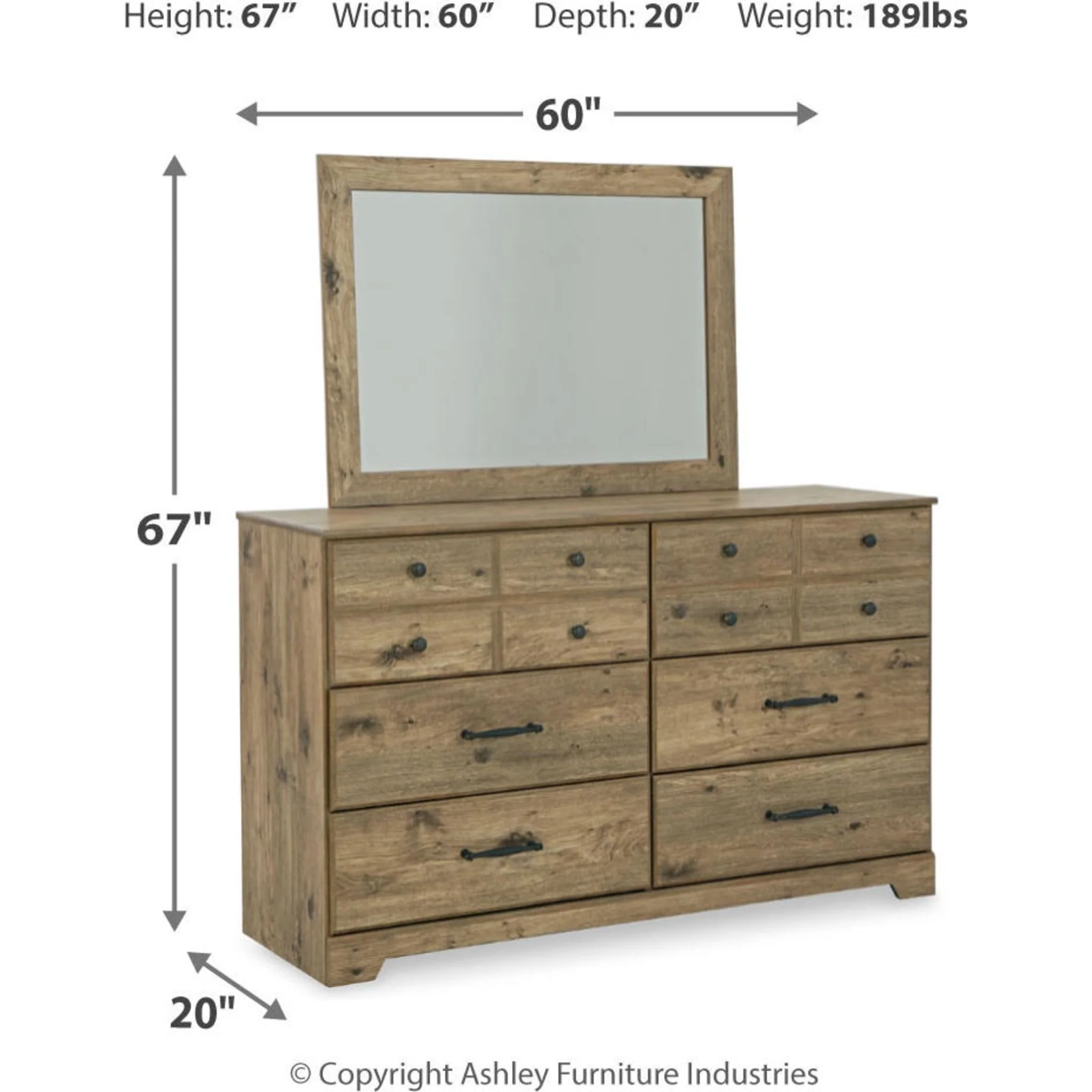 Shurlee Dresser and Mirror - Image 15