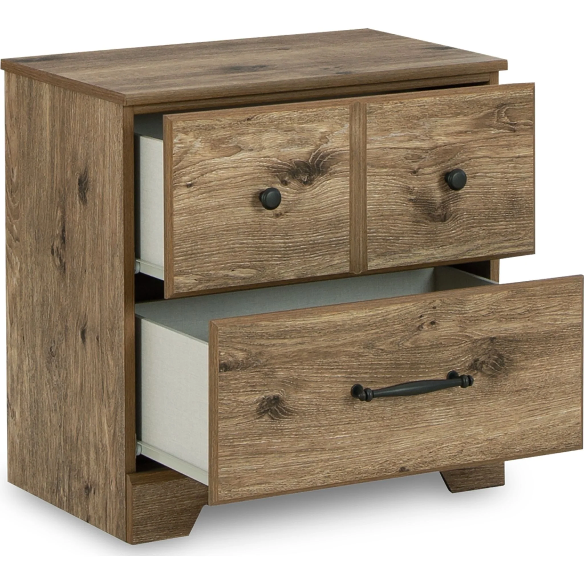 Shurlee Two Drawer Nightstand - Image 3