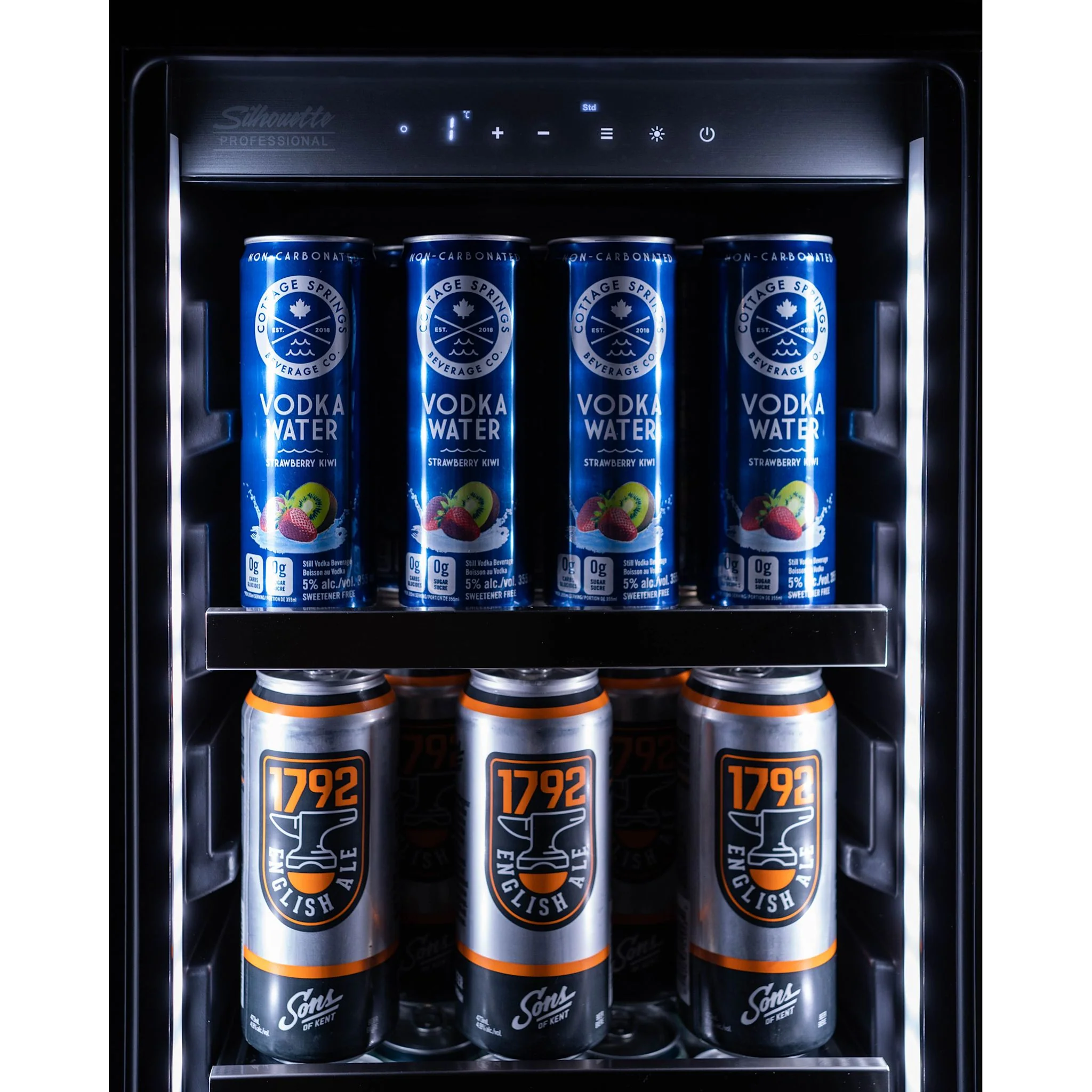 Silhouette – 15? Built-in Beverage Center  -Stainless Steel (SPRBC031D1SS) - Image 7