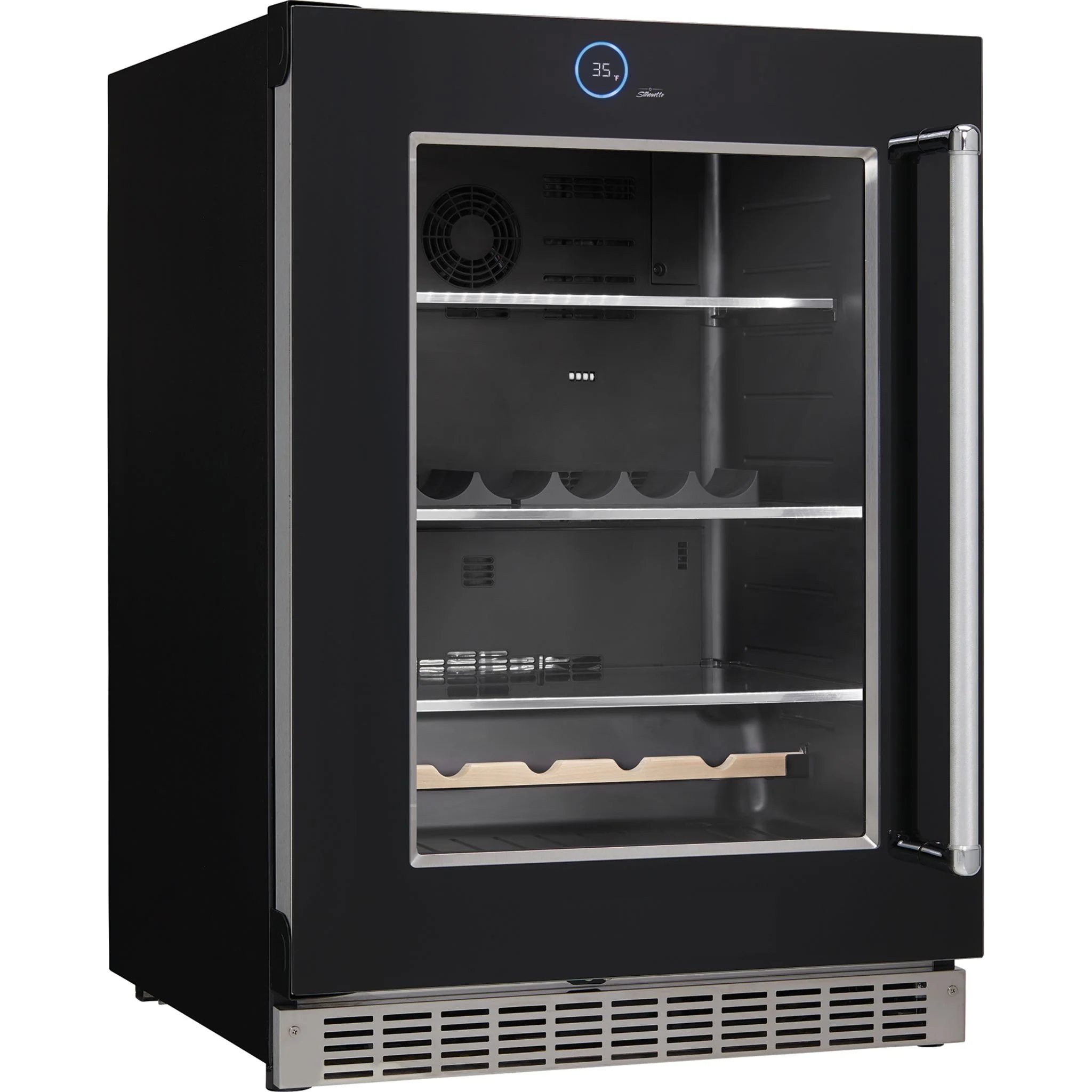 Silhouette – 24? Built-in Beverage Center  -Stainless Steel (SRVBC050L) - Image 7