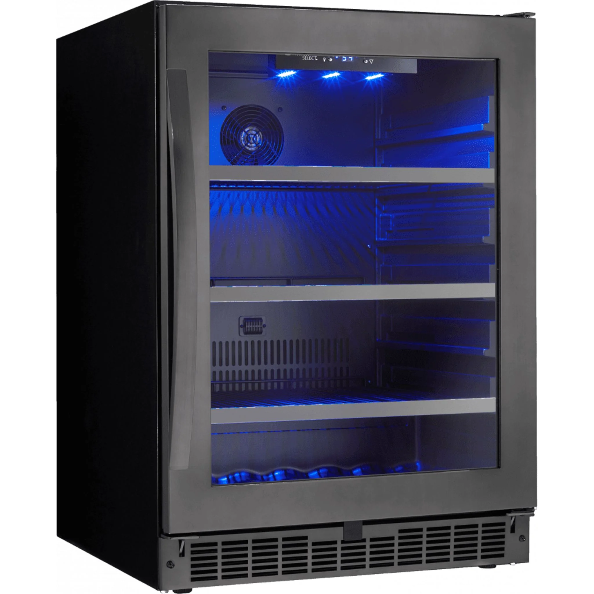 Silhouette – 24? Built-in Beverage Center  -Stainless Steel (SSBC056D3B-S) - Image 3
