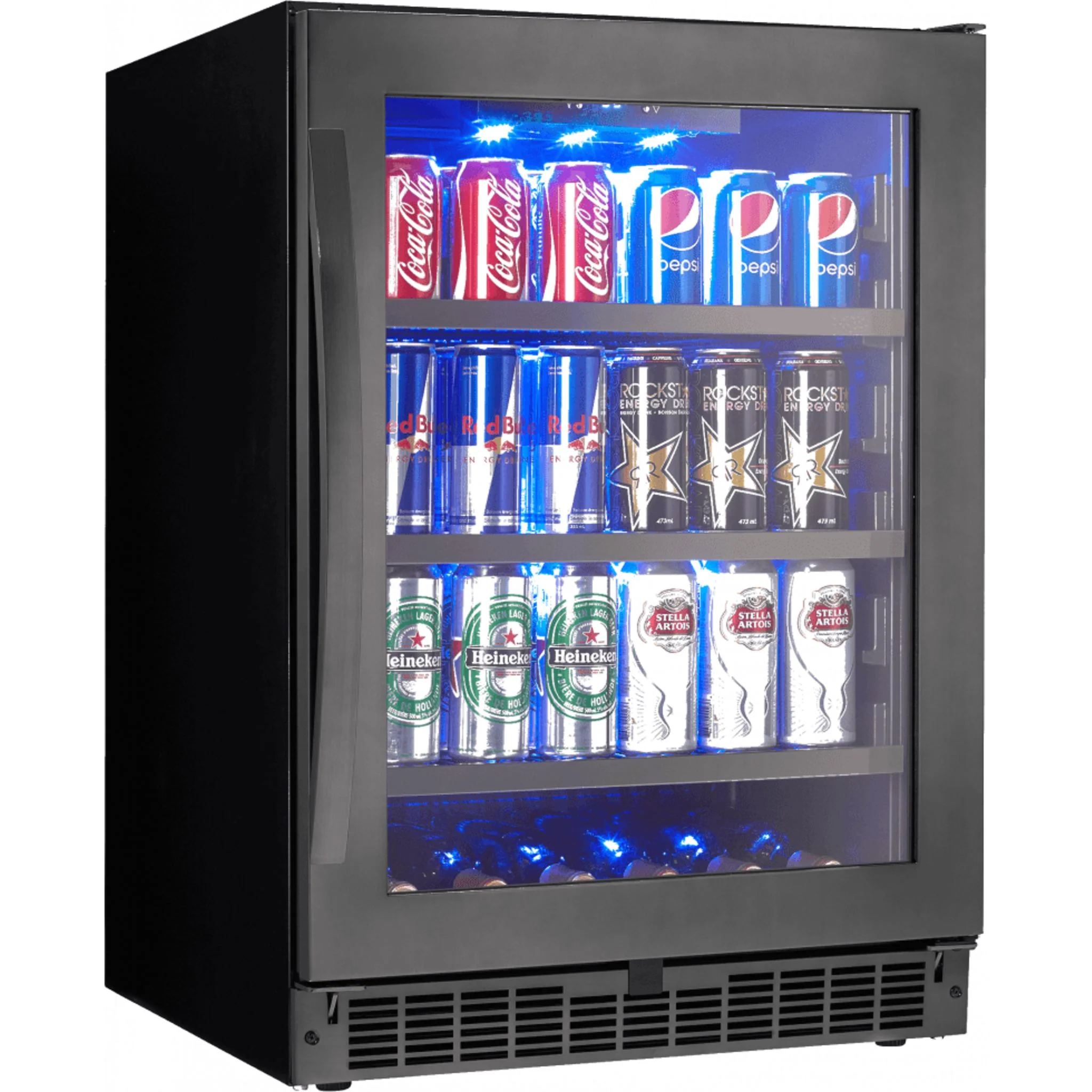 Silhouette – 24? Built-in Beverage Center  -Stainless Steel (SSBC056D3B-S) - Image 4
