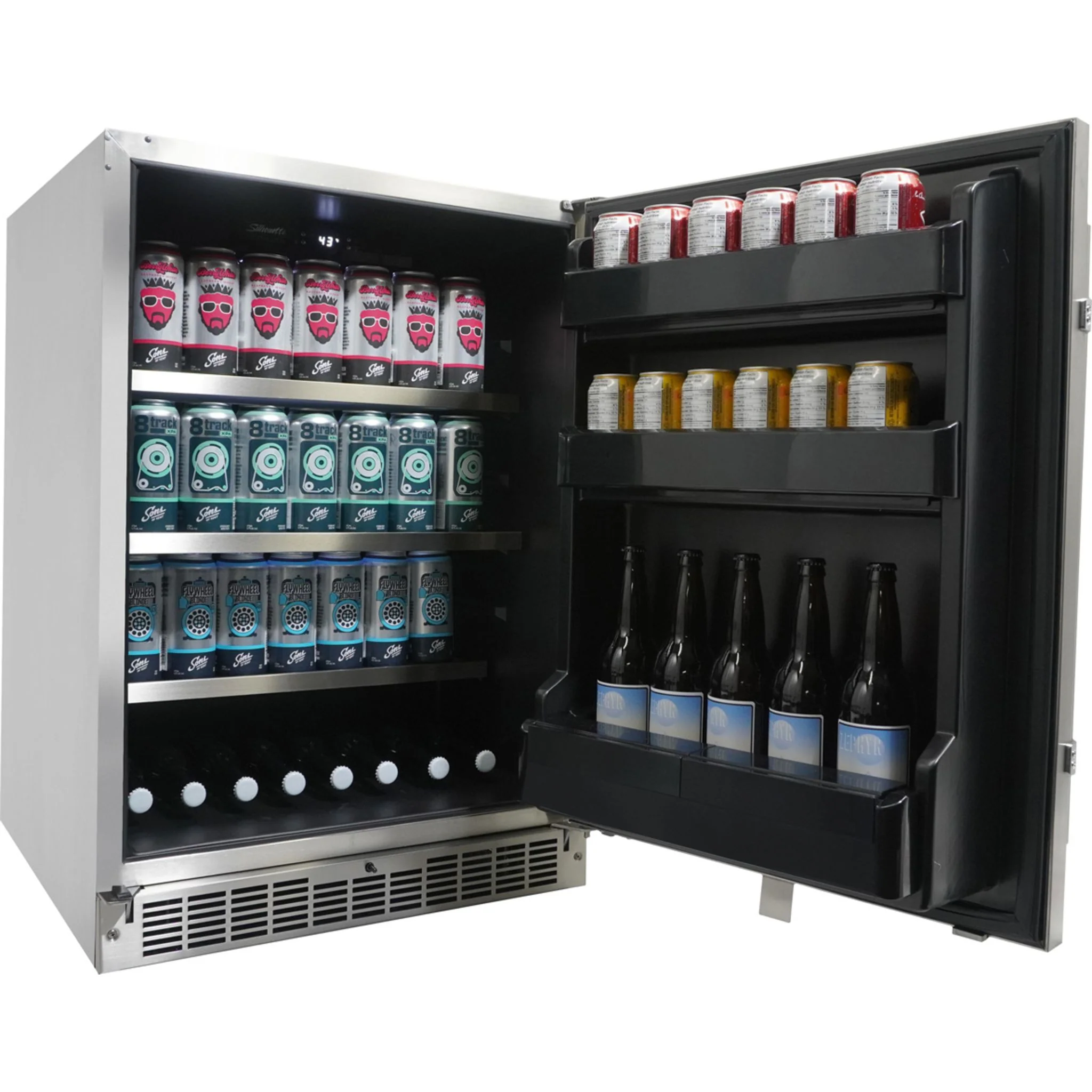 Silhouette 5.5 cu. ft. Built-in Outdoor All Fridge  -Stainless Steel (DAR055D1BSSPRO) - Image 7