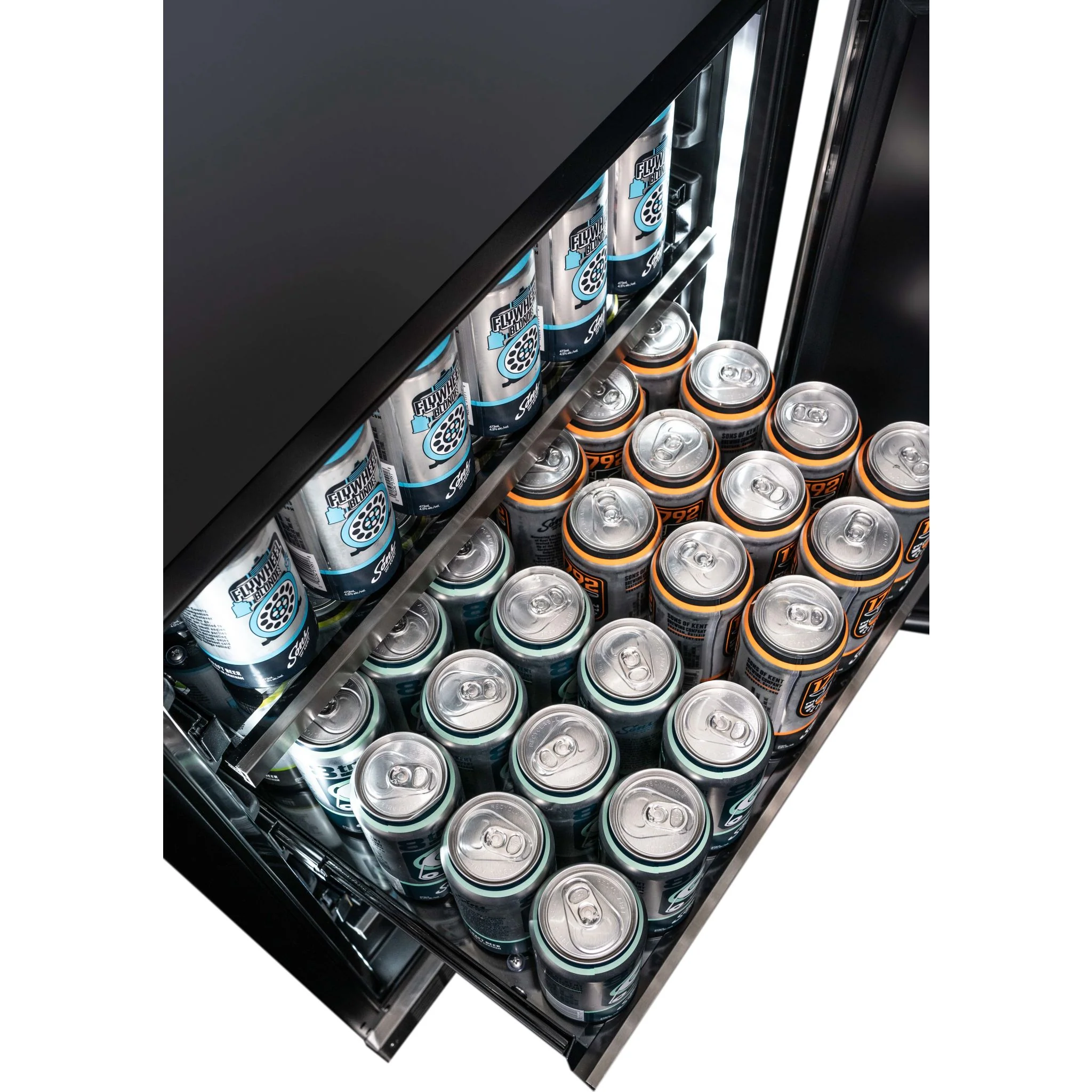Silhouette 5.5 cu. ft. Built-in Outdoor Fridge  -Black (SPRAR055D1SS) - Image 7