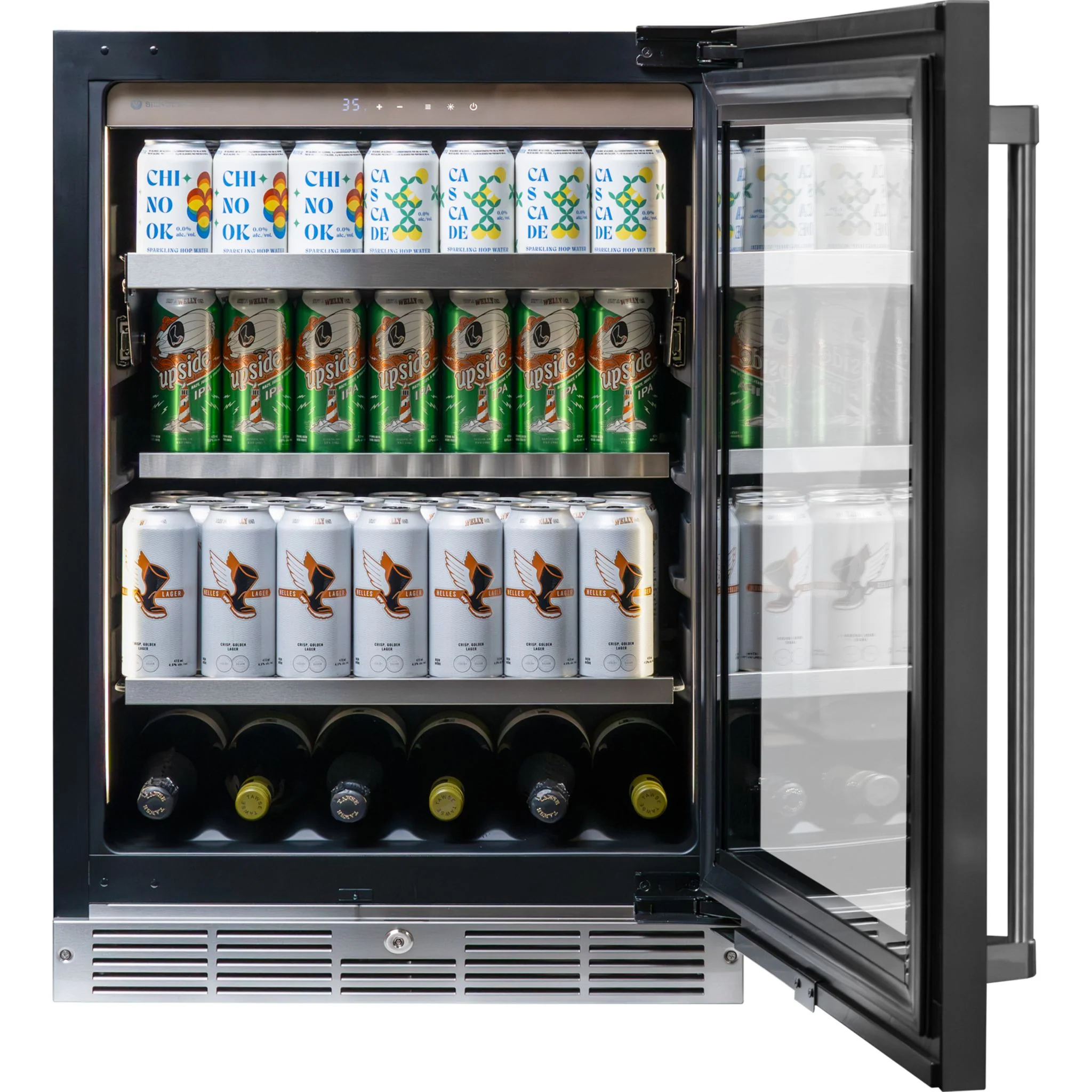Silhouette Pro Gen 3 – 24? Built-in Beverage Center Panel-Ready -Stainless Steel (SPRBC052D3SS-P) - Image 2