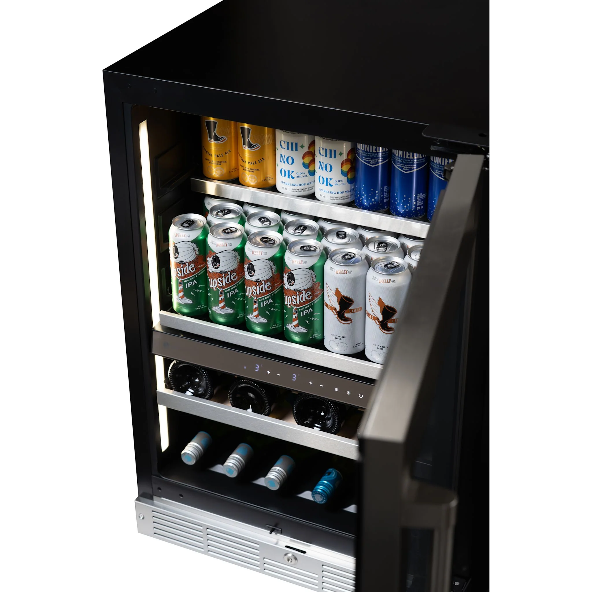 Silhouette Pro Gen 3 – 24? Built-in Wine and Beverage Center Panel-Ready -Stainless Steel (SPRWBC052D3SS-P) - Image 2