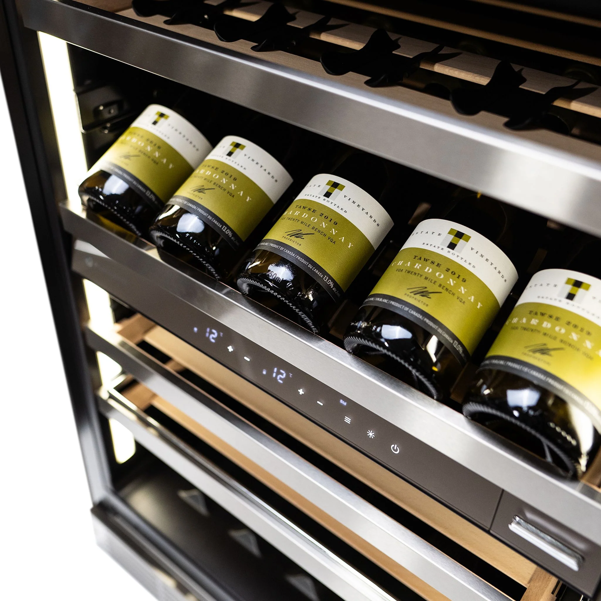 Silhouette Pro Gen 3 – 24” Built-In Wine Cellar Panel-Ready -Stainless Steel (SPRWC052D3SS-P) - Image 5