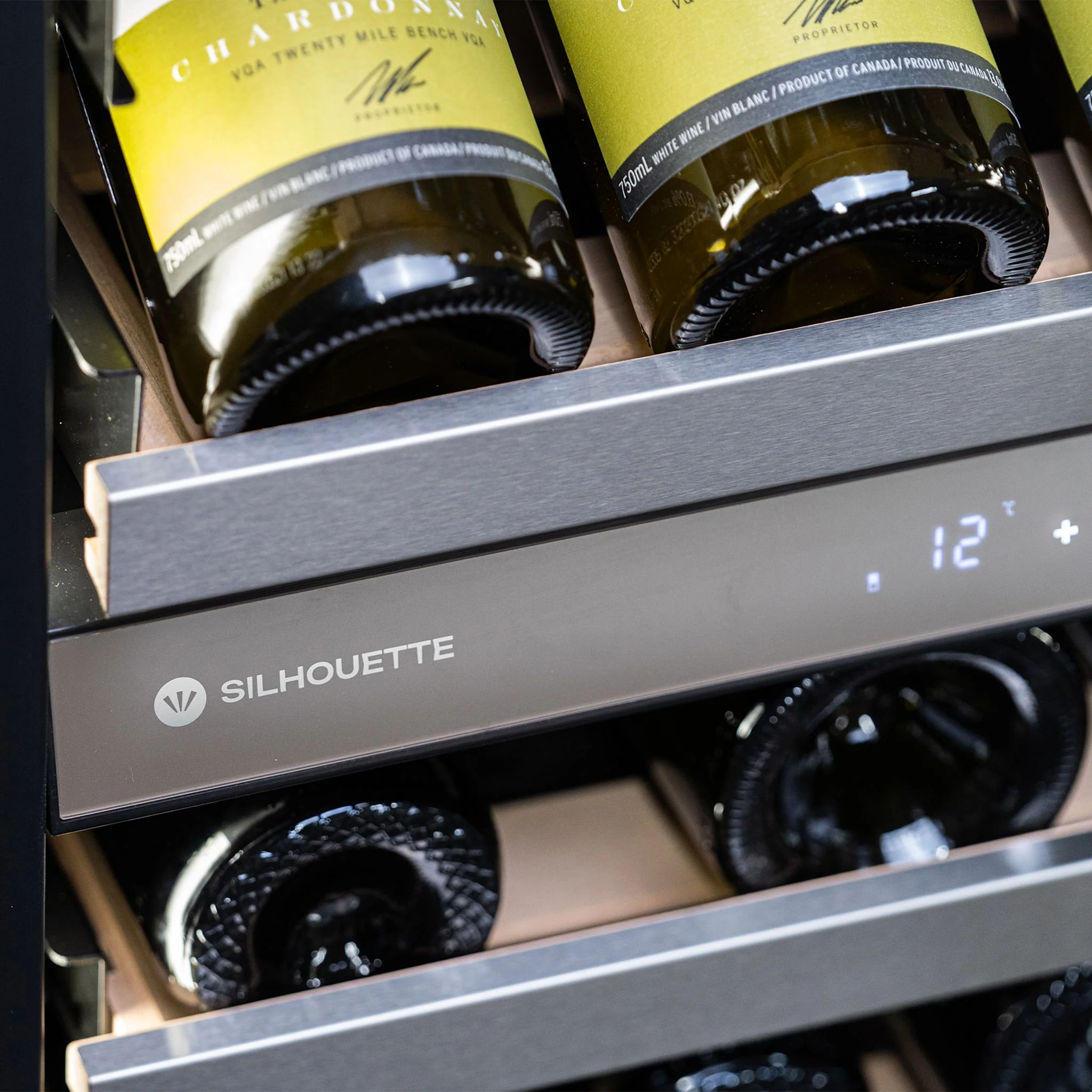 Silhouette Pro Gen 3 – 24? Built-in Wine Cellar  -Stainless Steel (SPRWC052D3SS) - Image 8