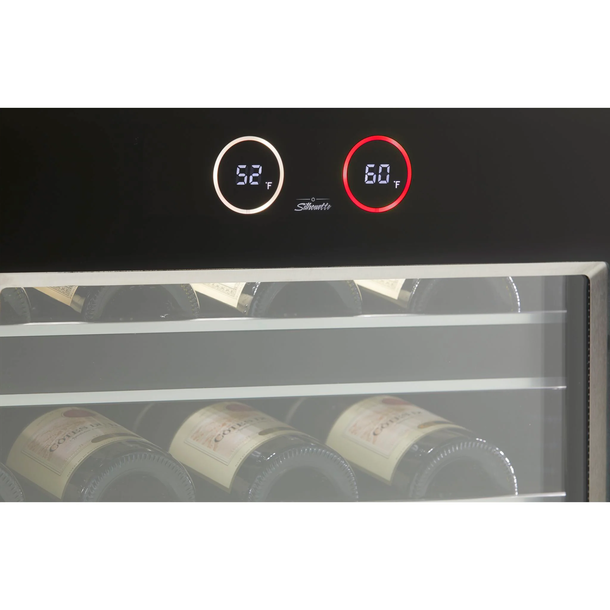 Silhouette Reserve – 24? Built-In Wine Cellar  – Right Swing -Stainless Steel (SRVWC050R) - Image 12