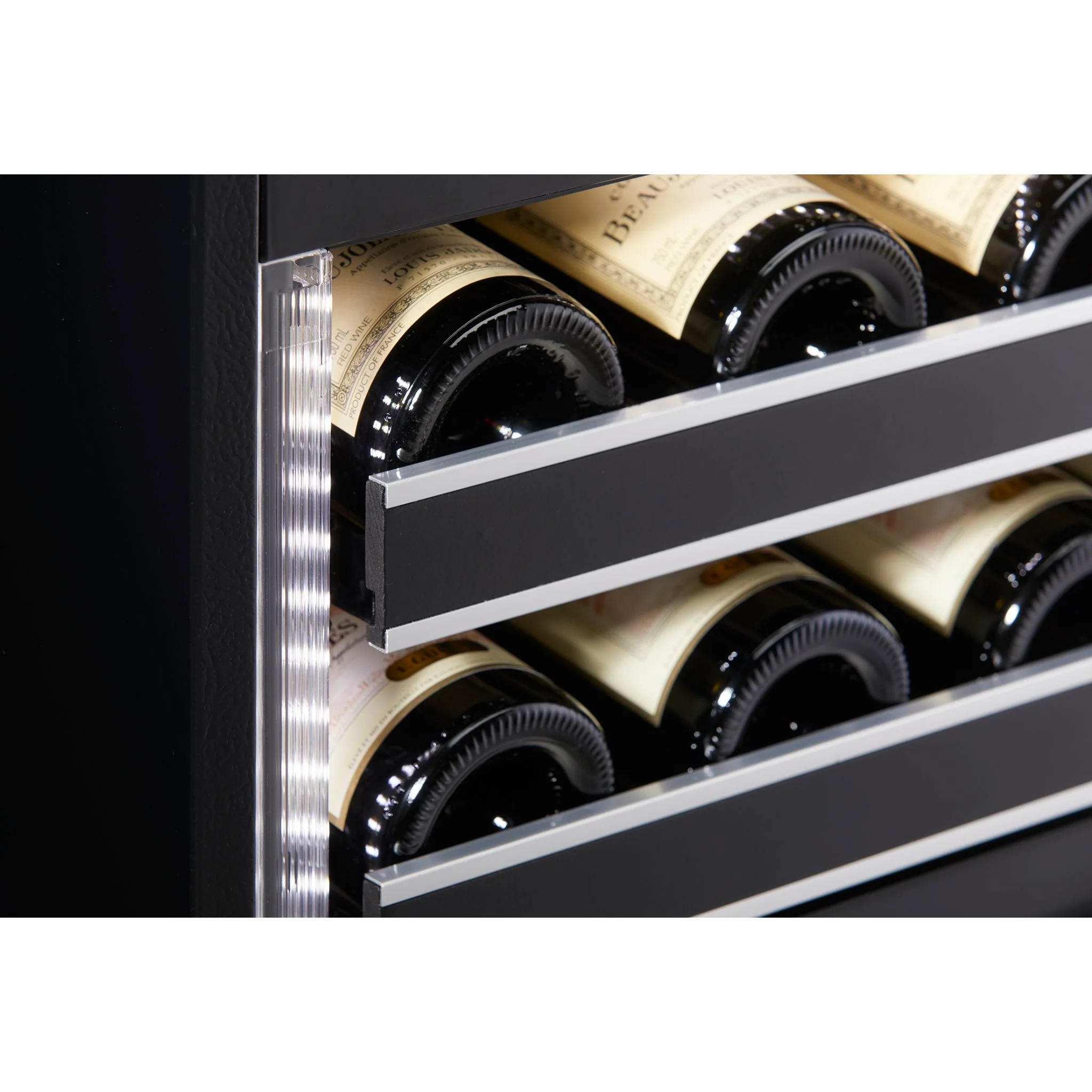Silhouette Reserve – 24? Built-In Wine Cellar  – Right Swing -Stainless Steel (SRVWC050R) - Image 13