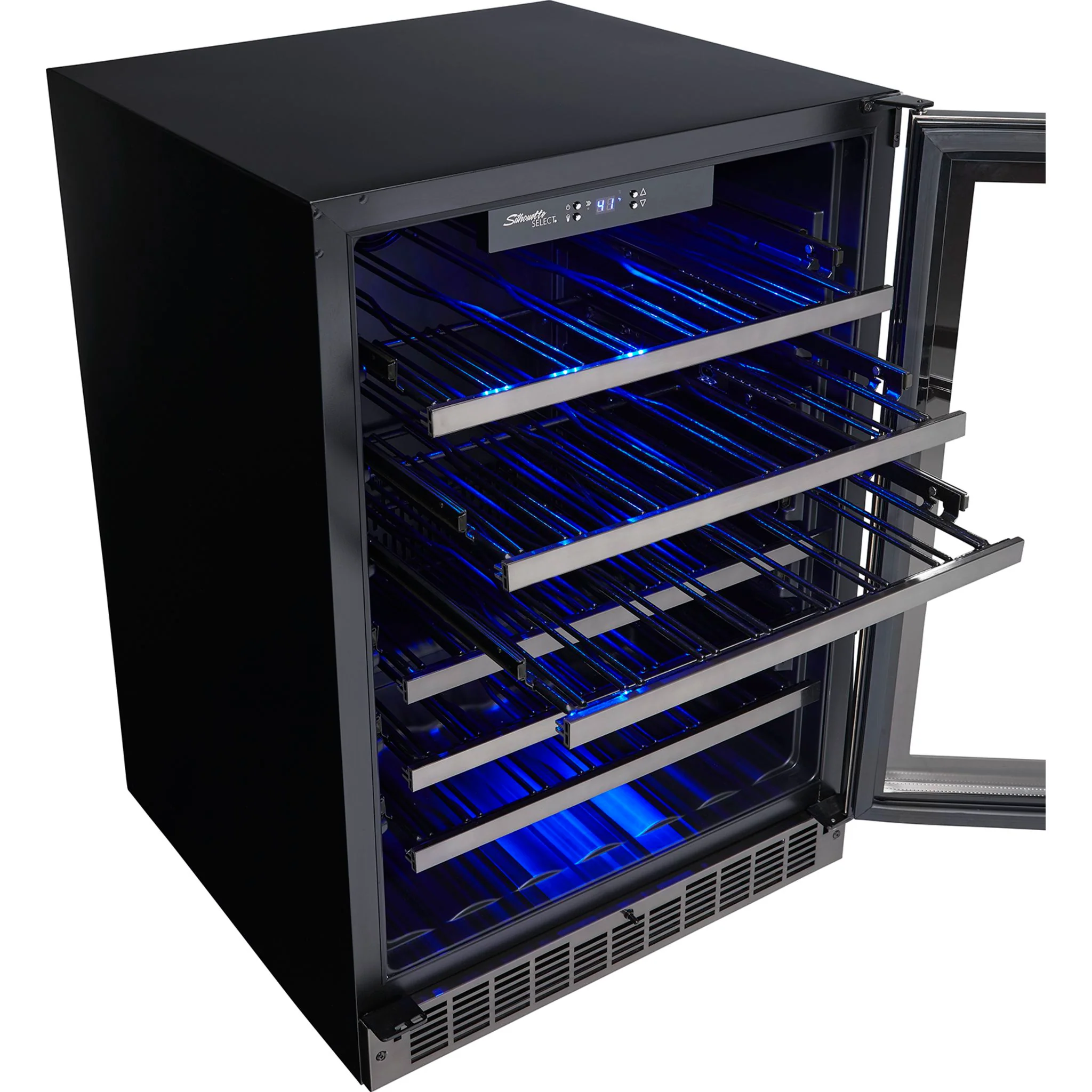 Silhouette Select – 24? Built-In Wine Cellar  -Stainless Steel (SSWC056D1B-S) - Image 11