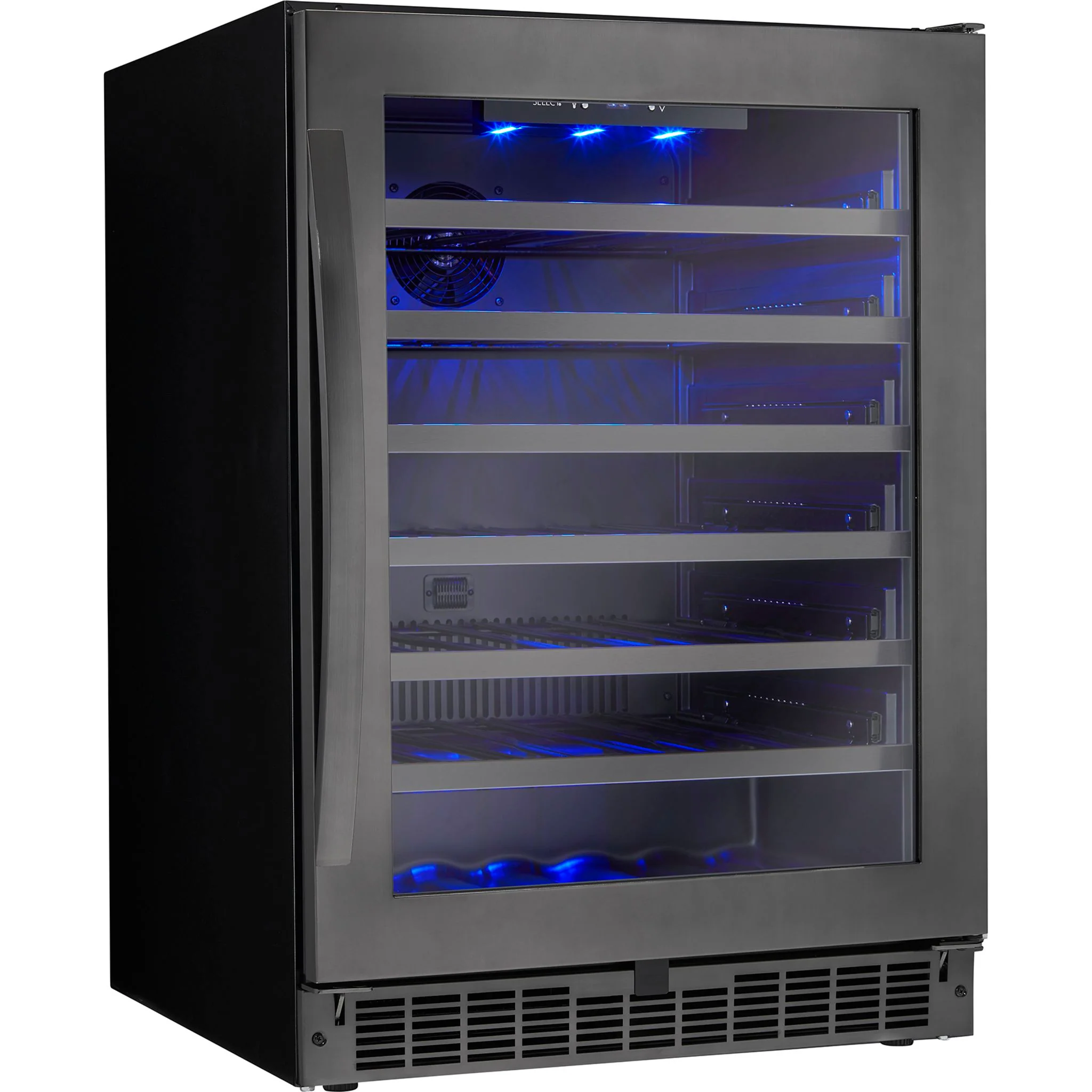 Silhouette Select – 24? Built-In Wine Cellar  -Stainless Steel (SSWC056D1B-S) - Image 3