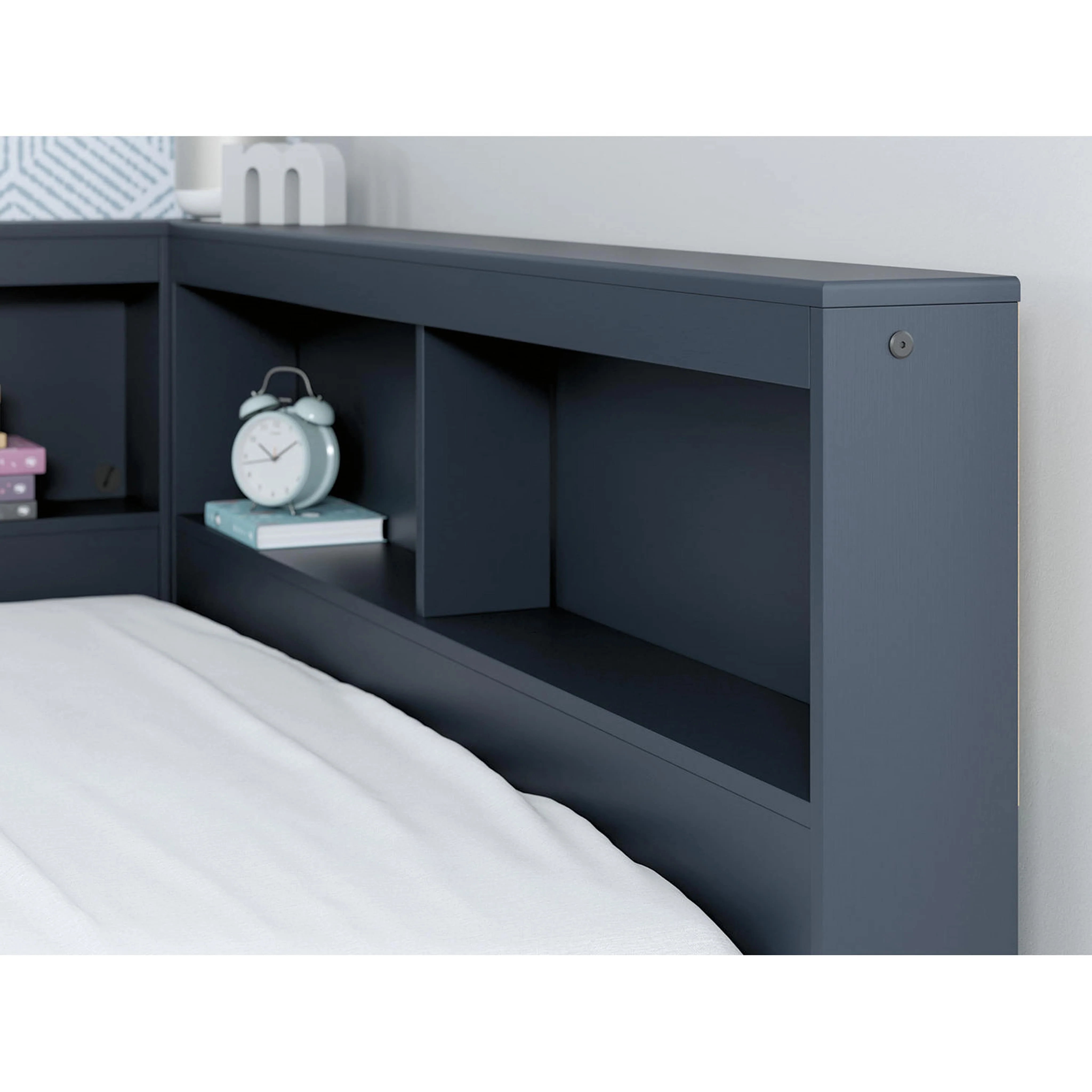 Simmenfort Bookcase Storage Bed - Image 18