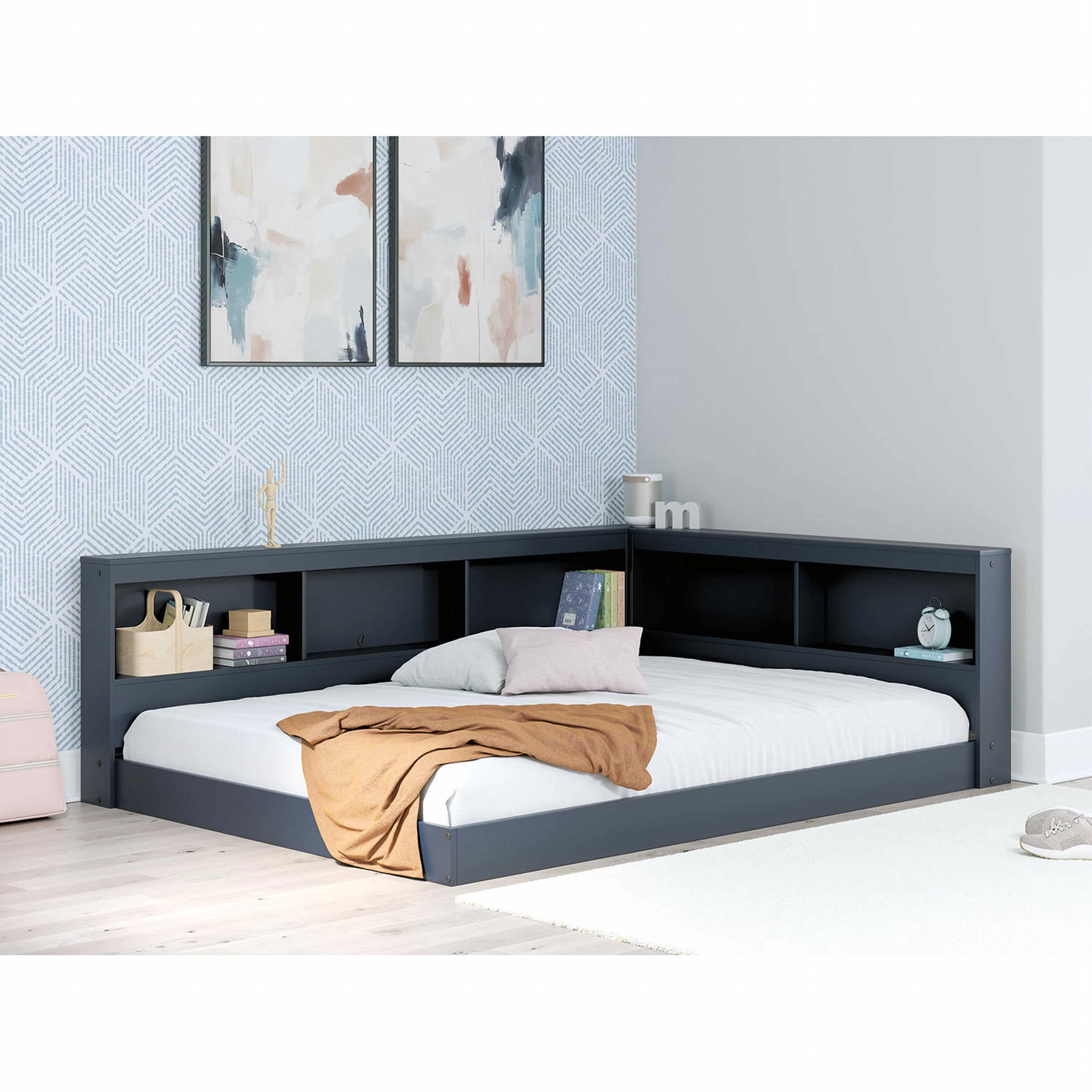 Simmenfort Bookcase Storage Bed - Image 22
