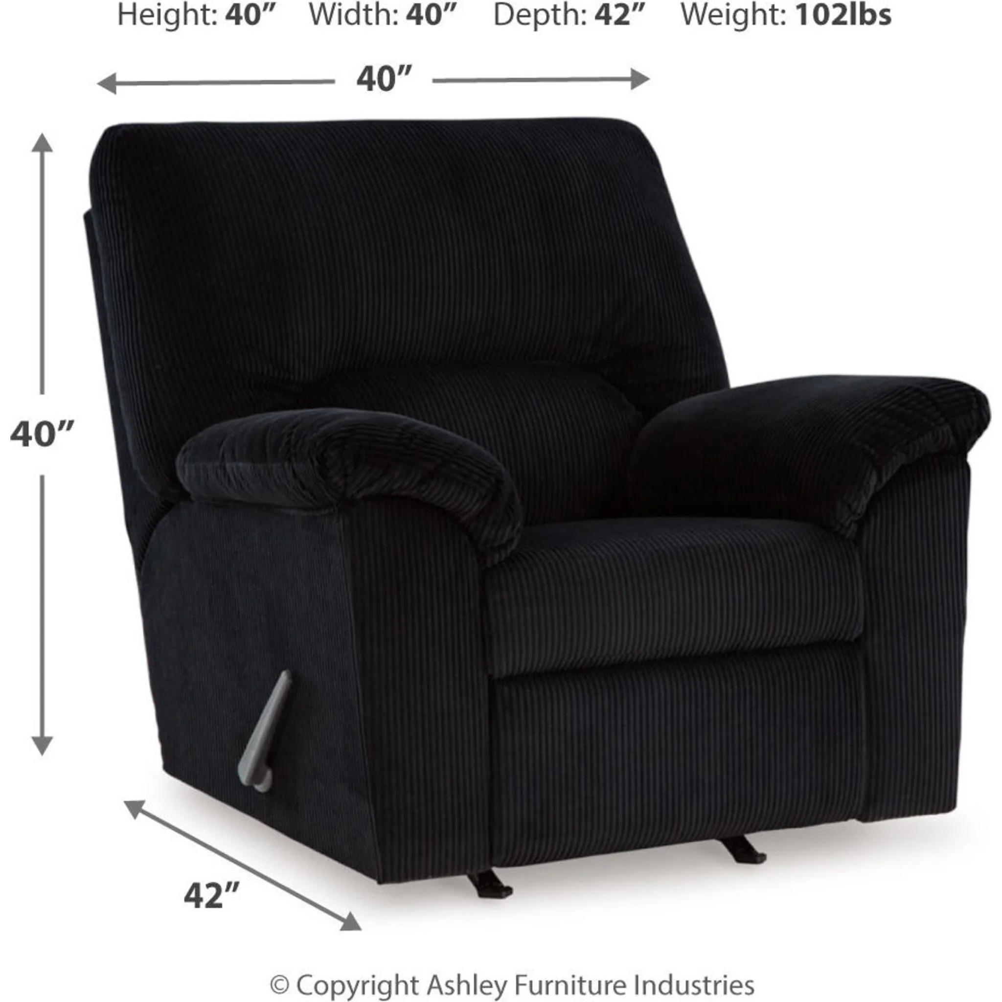 SimpleJoy Rocker Recliner - Image 15