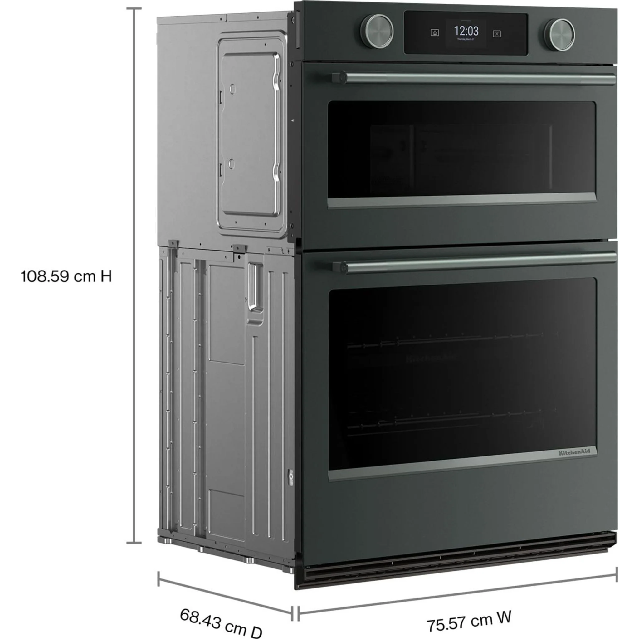 KitchenAid 30-inch Smart Electric Combo Wall Oven with Assisted Cooking Modes - Juniper - Juniper (KOEC730SJP) - Image 6
