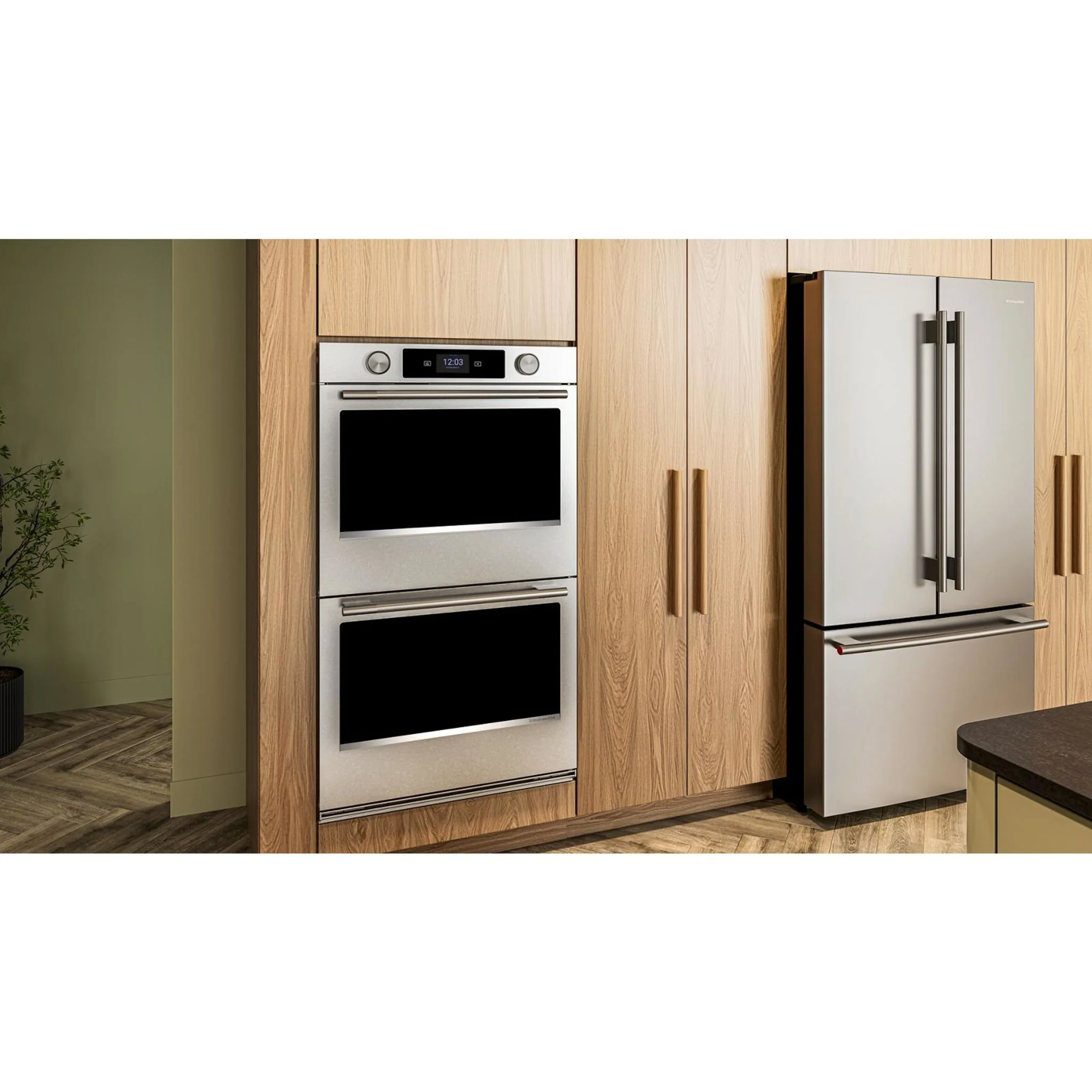 KitchenAid 27-inch Smart Electric Double Wall Oven with Assisted Cooking Modes - PrintShieldFinish - PrintShield Stainless (KOED727SPS) - Image 9