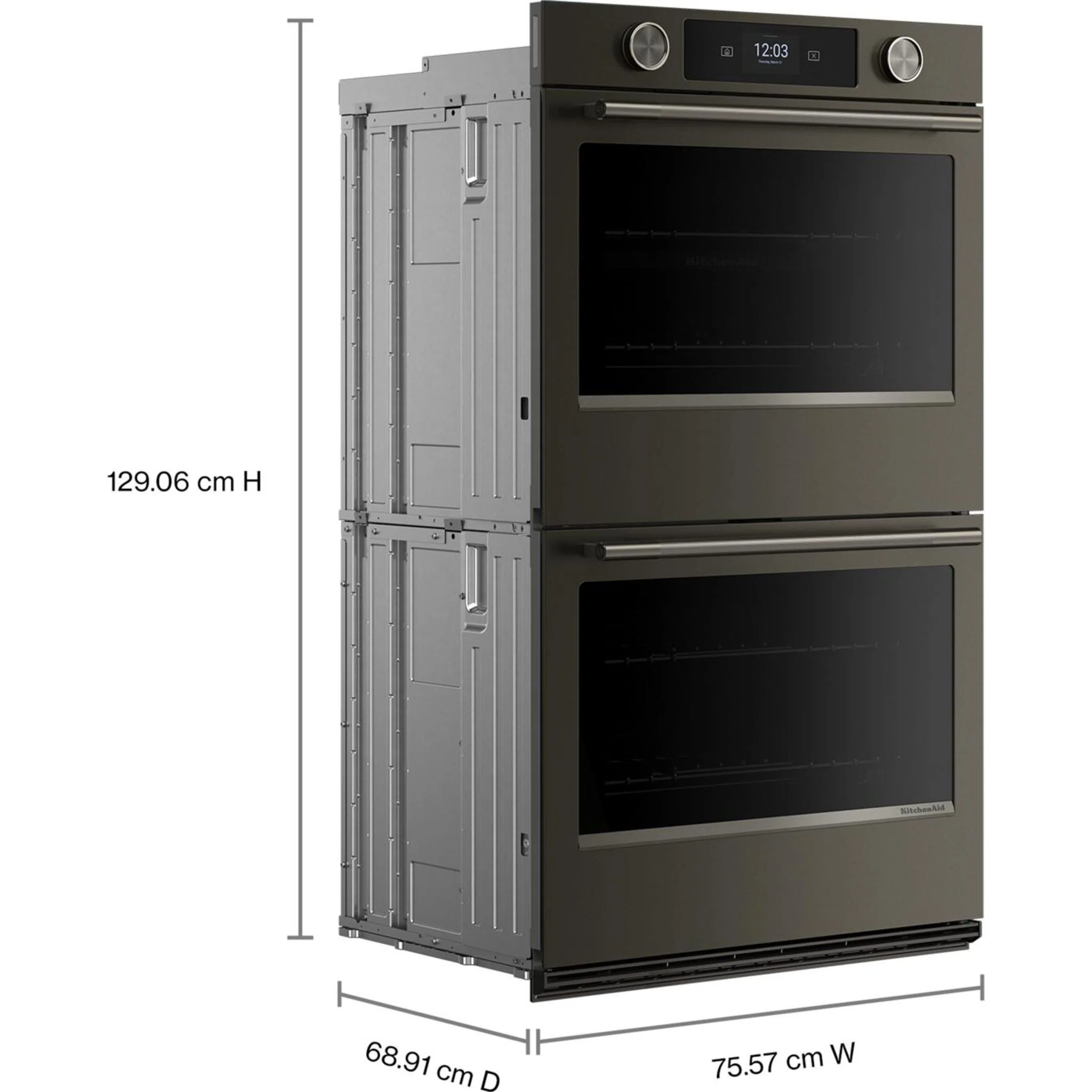 KitchenAid 30-inch Smart Electric Double Wall Oven with Assisted Cooking Modes - Black Ore - Black Ore (KOED730SBE) - Image 12
