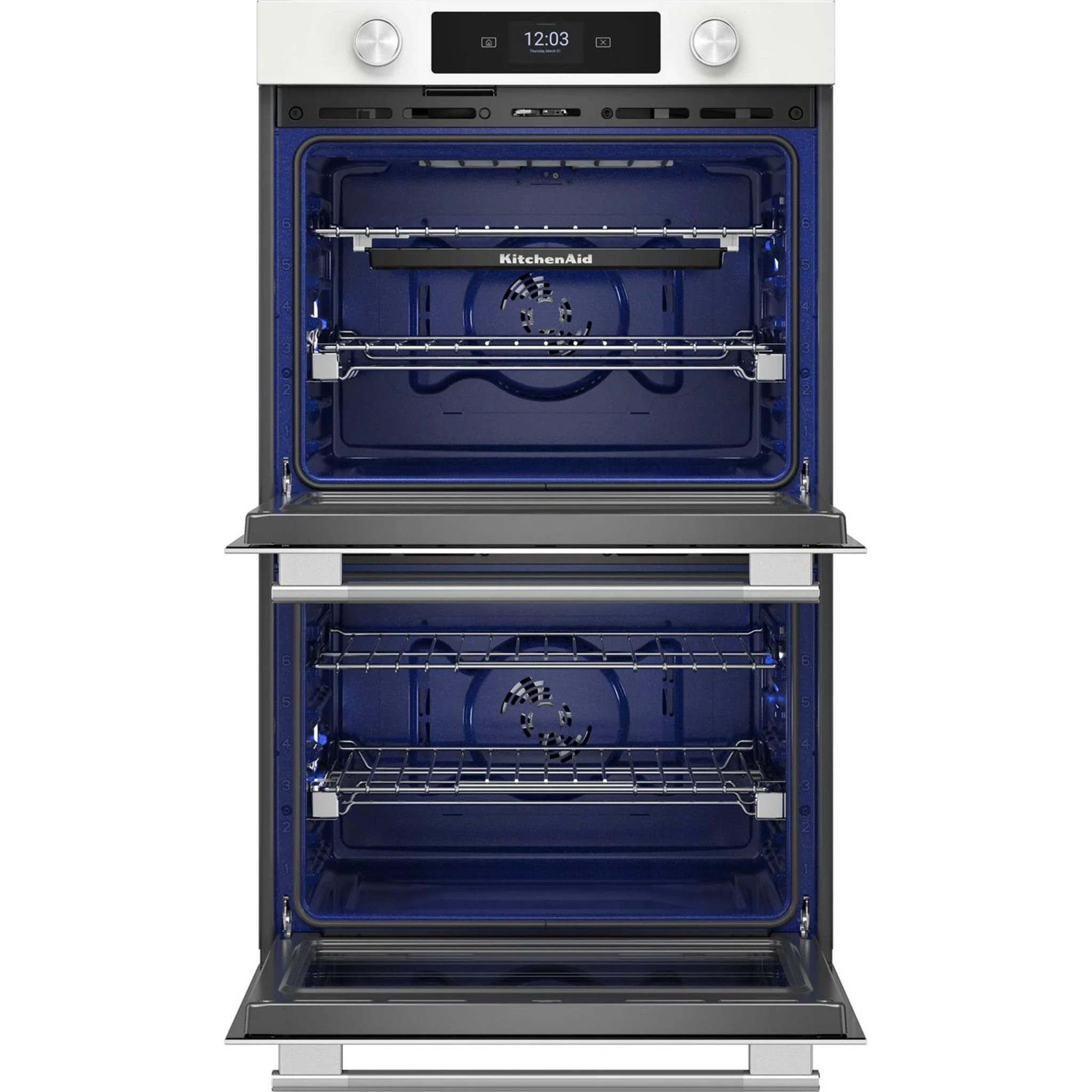 KitchenAid 30-inch Smart Electric Double Wall Oven with Assisted Cooking Modes - White - White (KOED730SWH) - Image 21