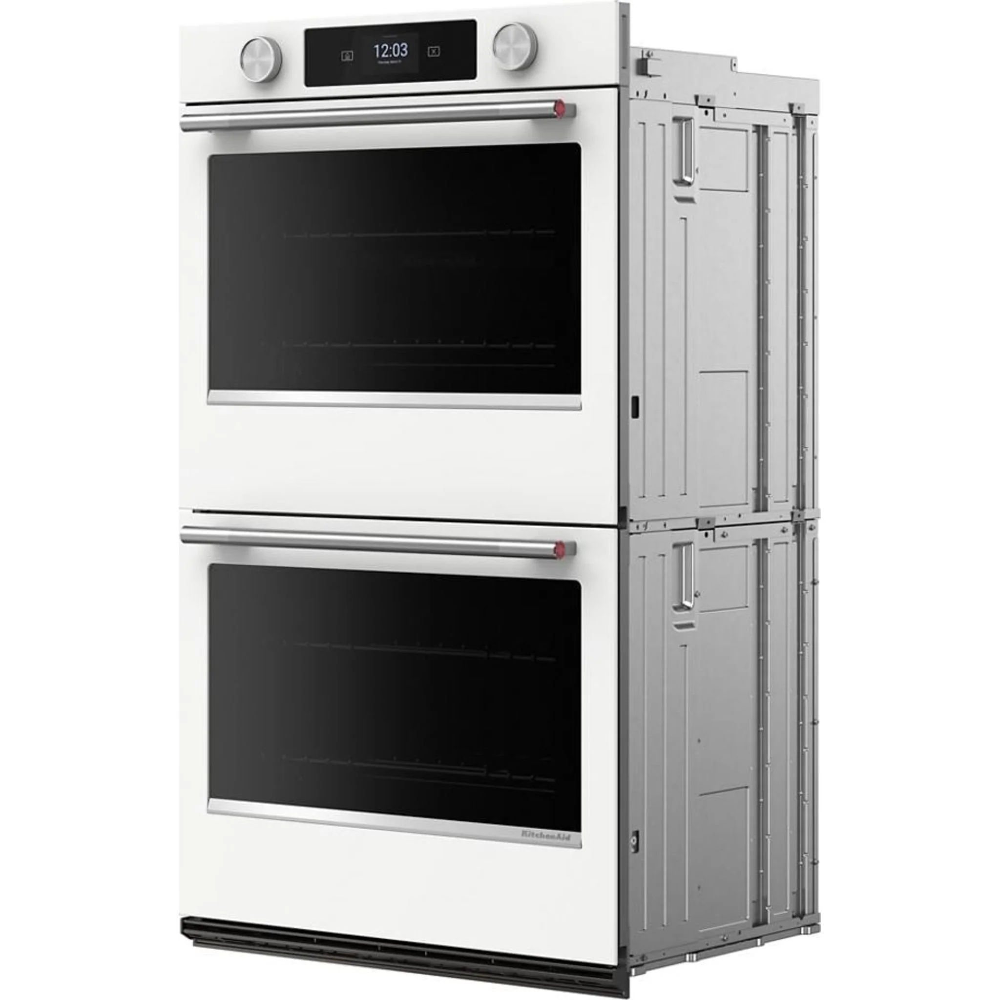 KitchenAid 30-inch Smart Electric Double Wall Oven with Assisted Cooking Modes - White - White (KOED730SWH) - Image 8