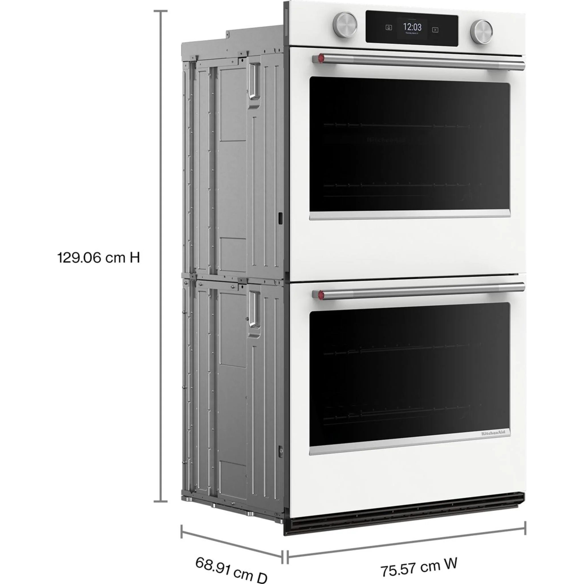 KitchenAid 30-inch Smart Electric Double Wall Oven with Assisted Cooking Modes - White - White (KOED730SWH) - Image 15