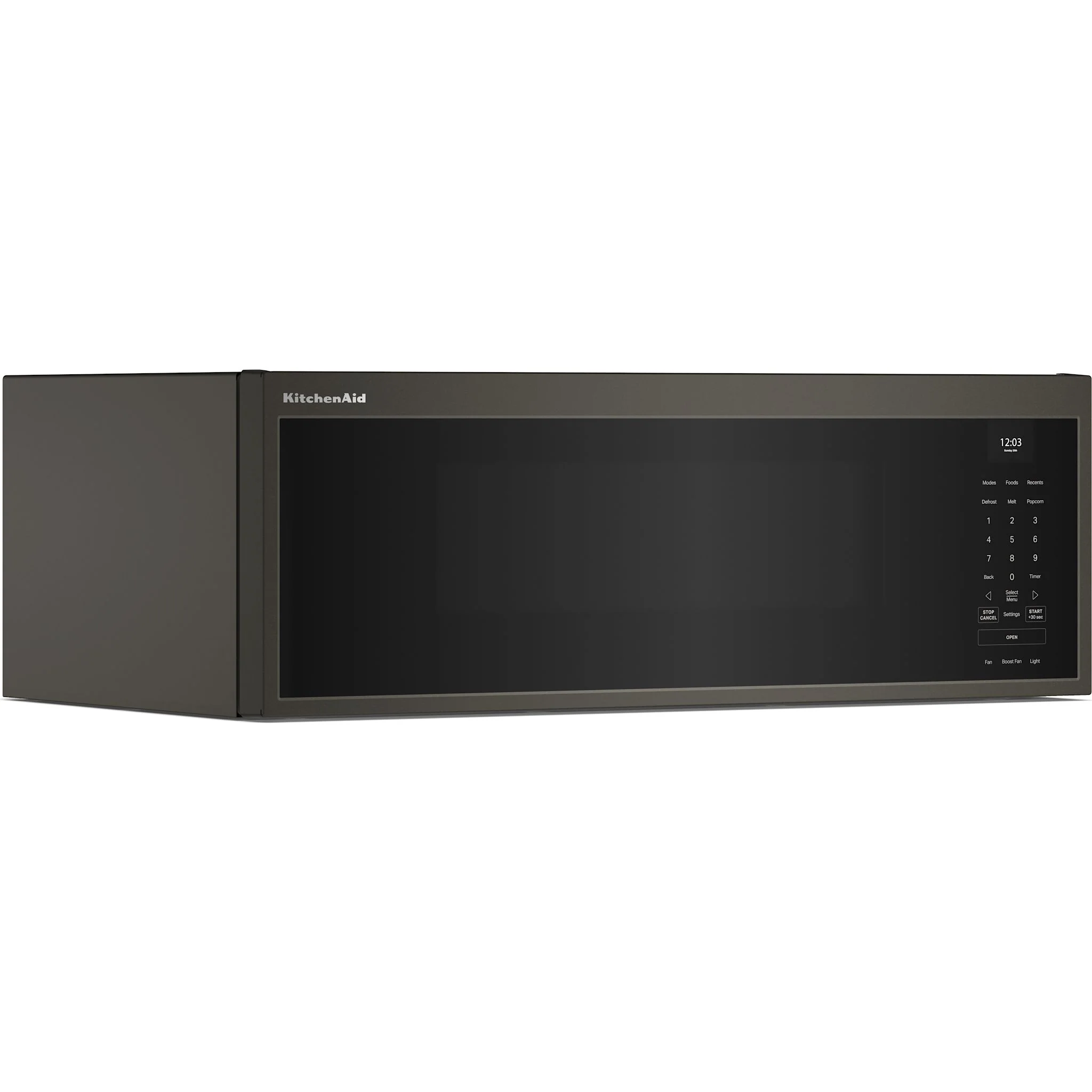 KitchenAid Smart Low Profile Microwave Hood Combination with Dual Fan Ventilation - Black Ore (YKMML550RBE) - Image 2