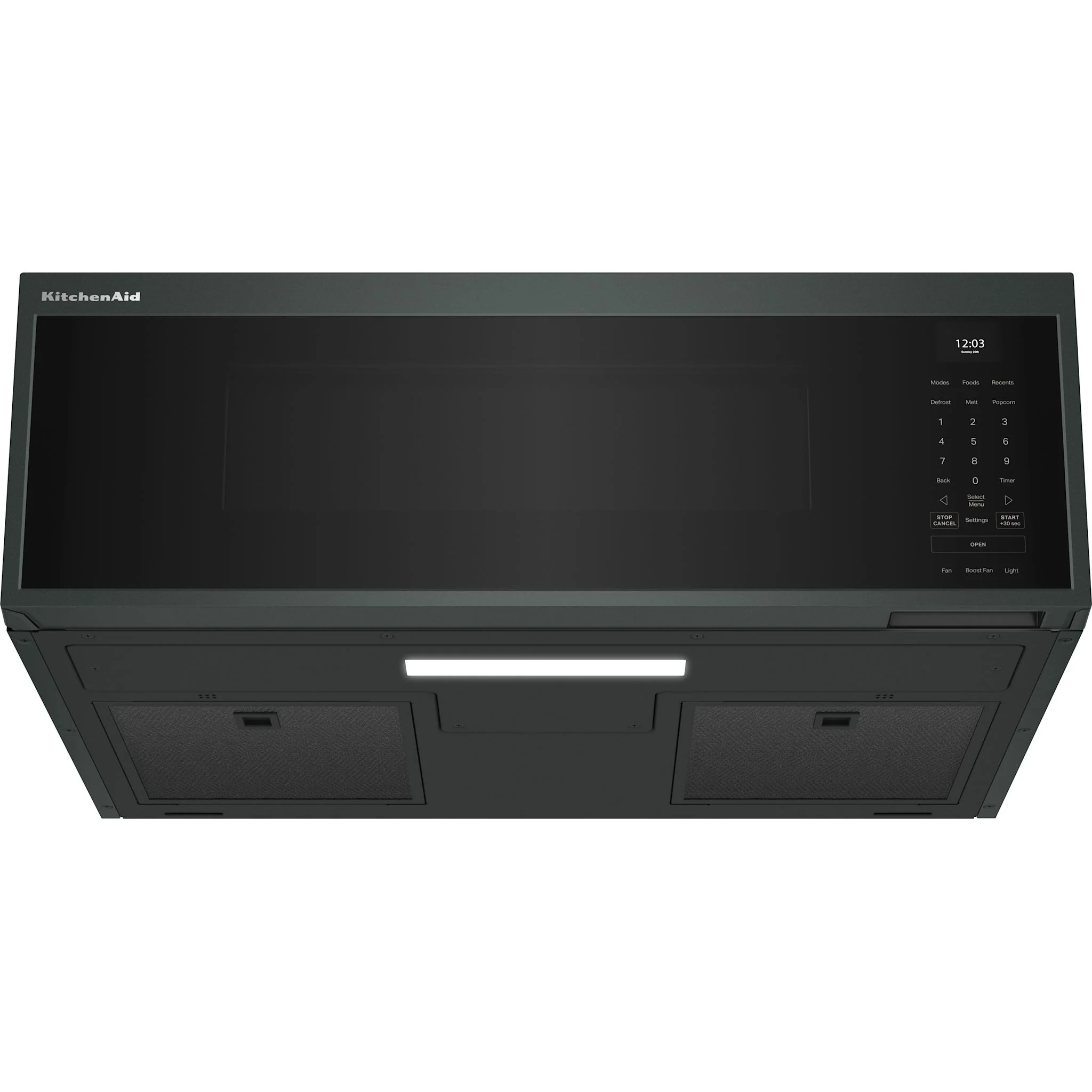 KitchenAid Smart Low Profile Microwave Hood Combination with Dual Fan Ventilation - Juniper (YKMML550RJP) - Image 11