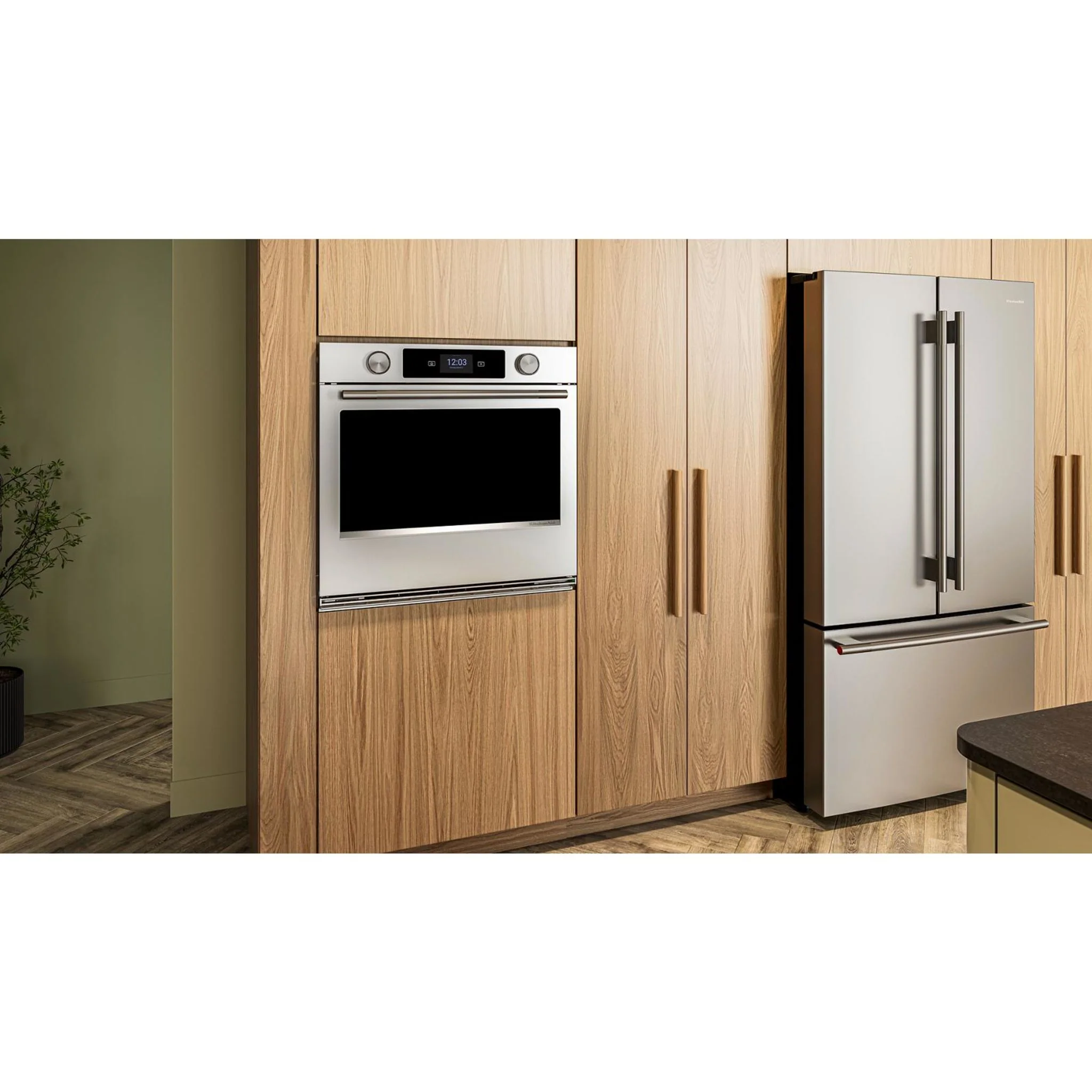 KitchenAid 27-inch Smart Electric Single Wall Oven with Assisted Cooking Modes - PrintShieldFinish - PrintShield Stainless (KOES727SPS) - Image 2