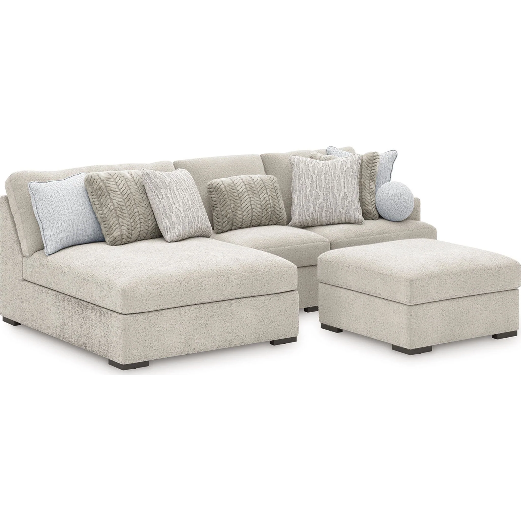 Snodoodle 3 Piece Modular Sectional with Chaise - Image 11