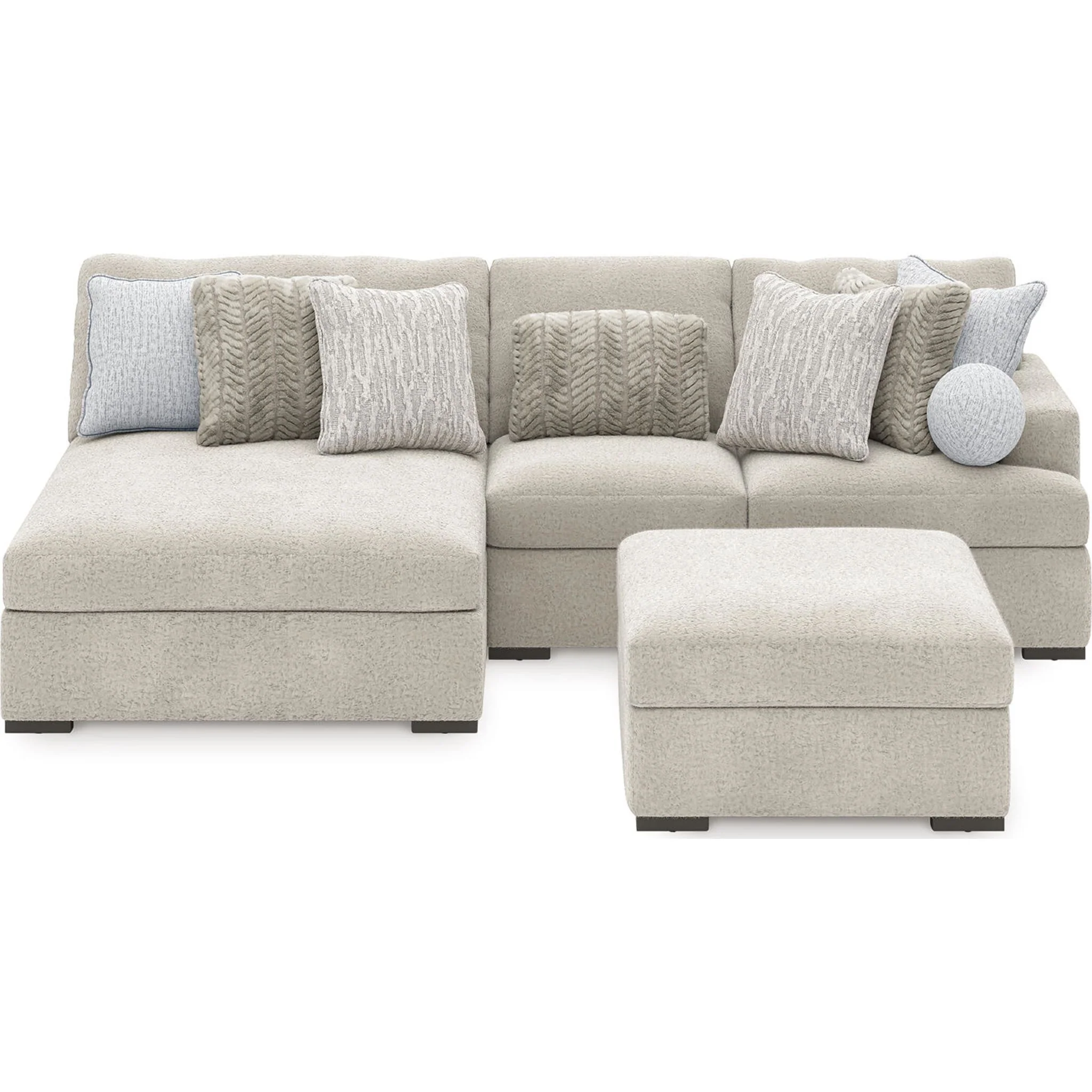 Snodoodle 3 Piece Modular Sectional with Chaise - Image 12