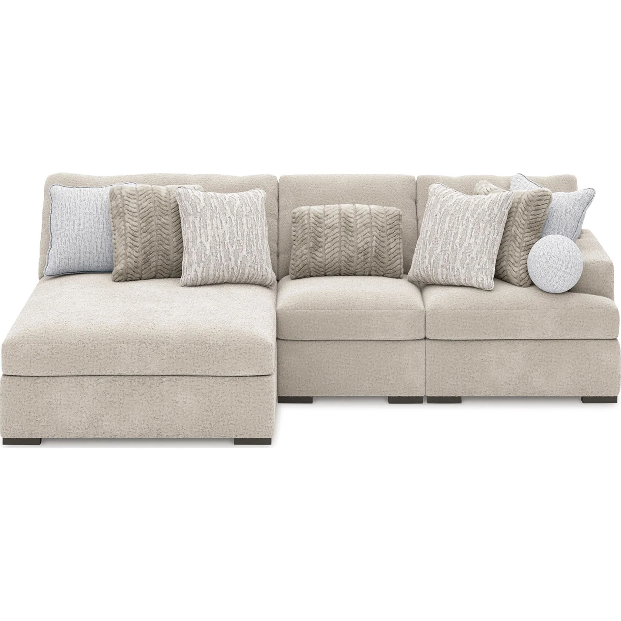 Snodoodle 3 Piece Modular Sectional with Chaise - Image 13