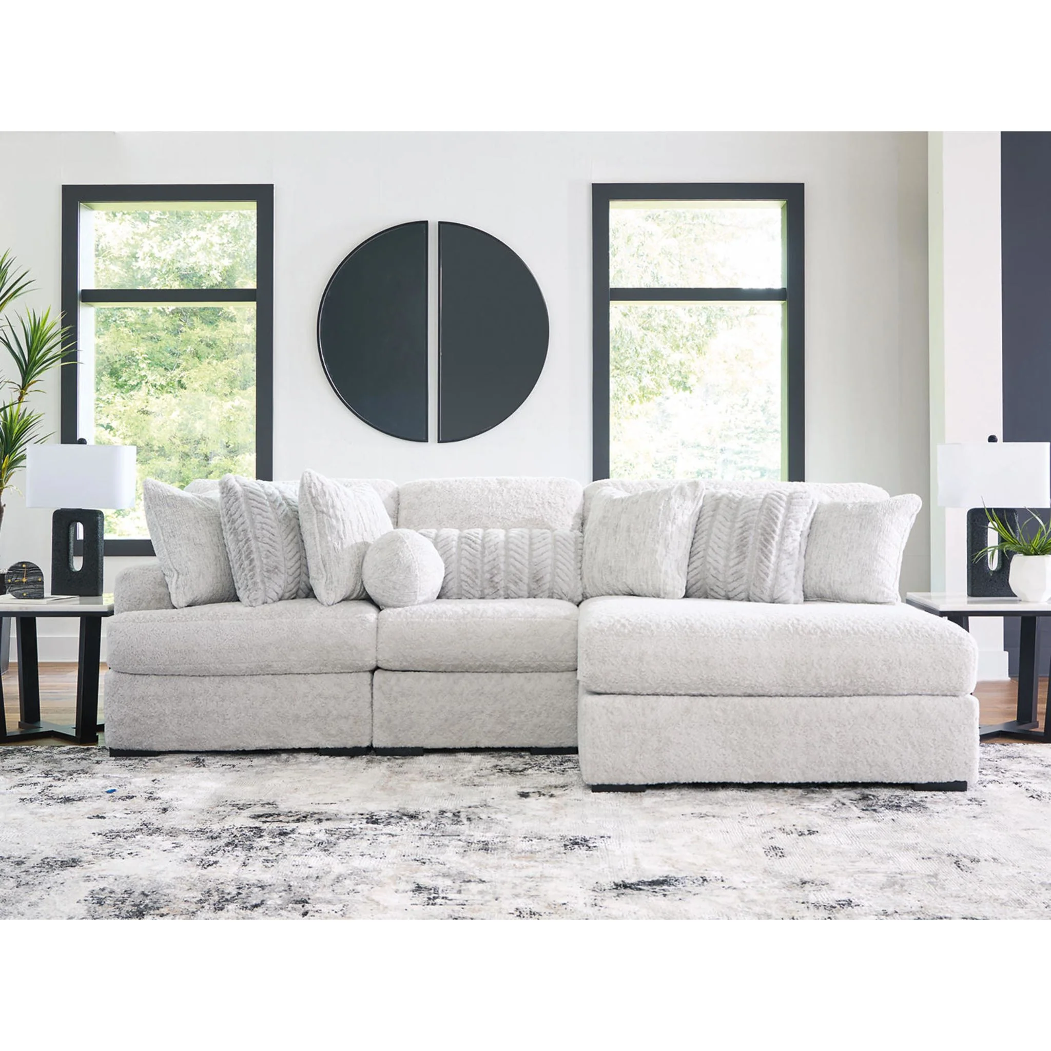Snodoodle 3 Piece Modular Sectional with Chaise - Image 2