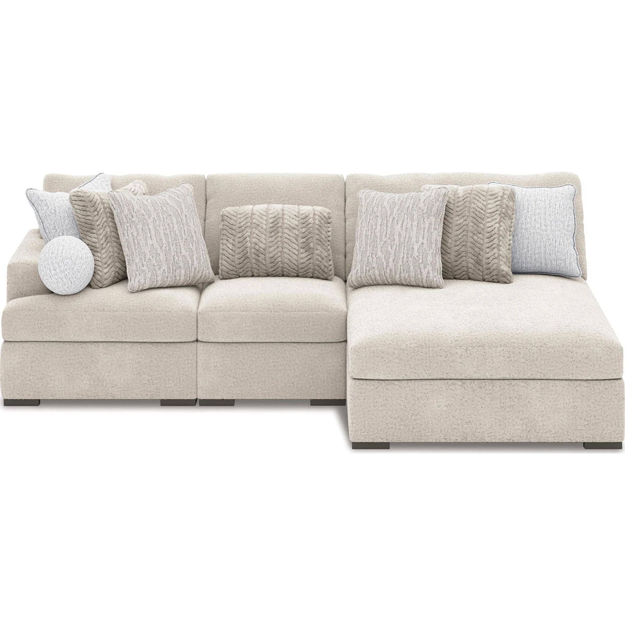 Snodoodle 3 Piece Modular Sectional with Chaise - Image 5