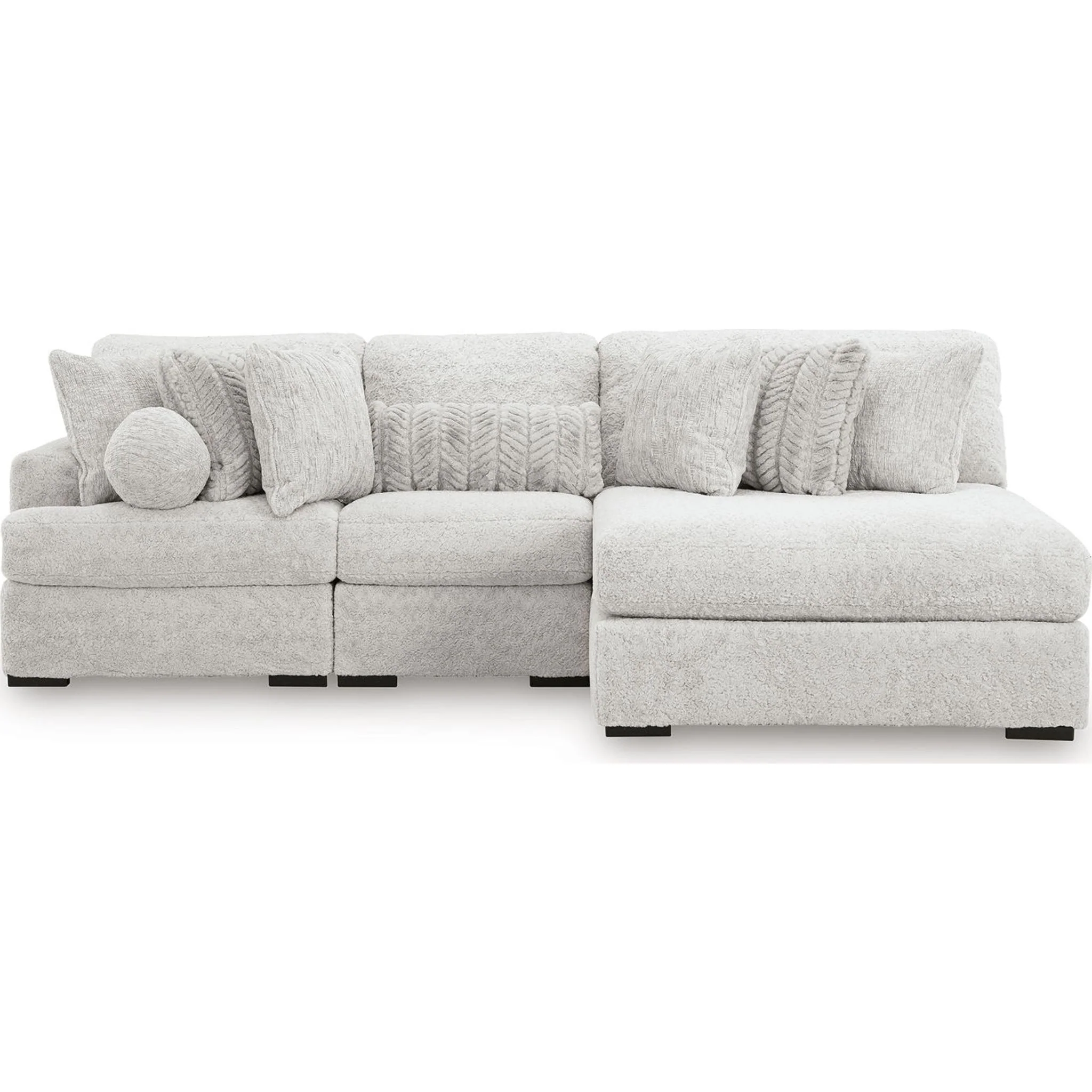 Snodoodle 3 Piece Modular Sectional with Chaise - Image 6