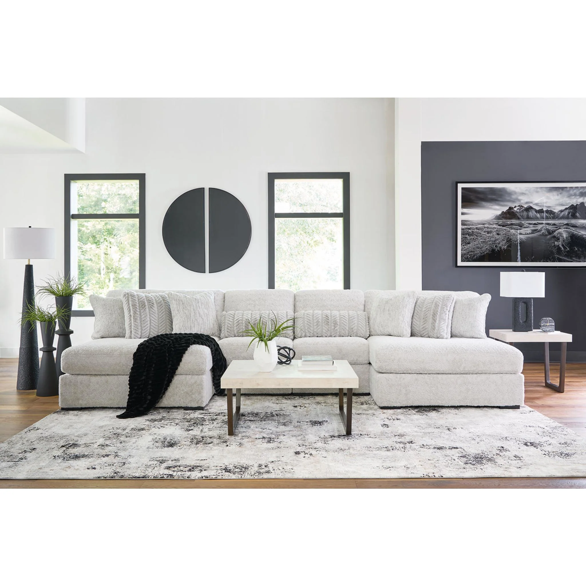 Snodoodle 4 Piece Modular Sectional with Dual Chaise - Image 10