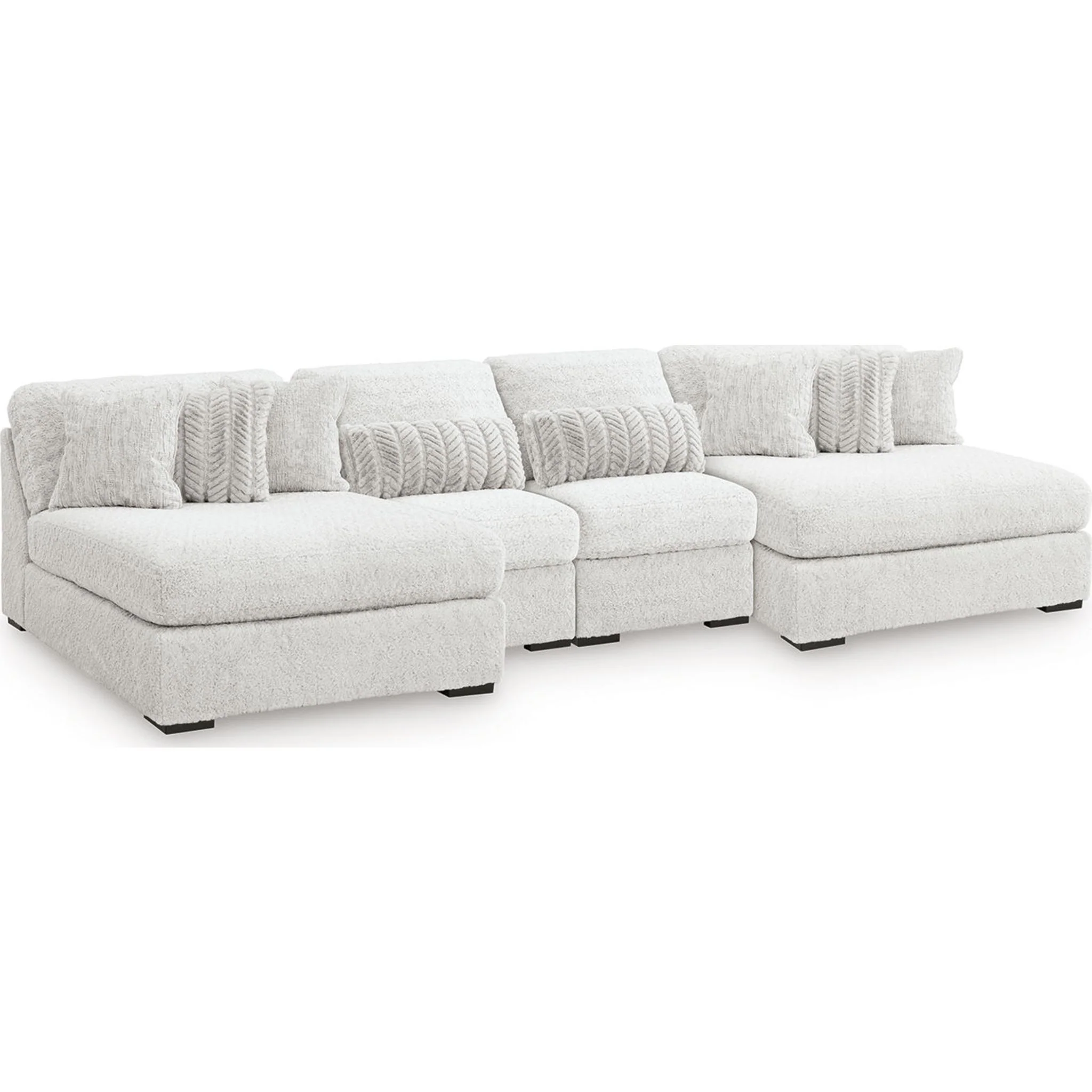 Snodoodle 4 Piece Modular Sectional with Dual Chaise - Image 11