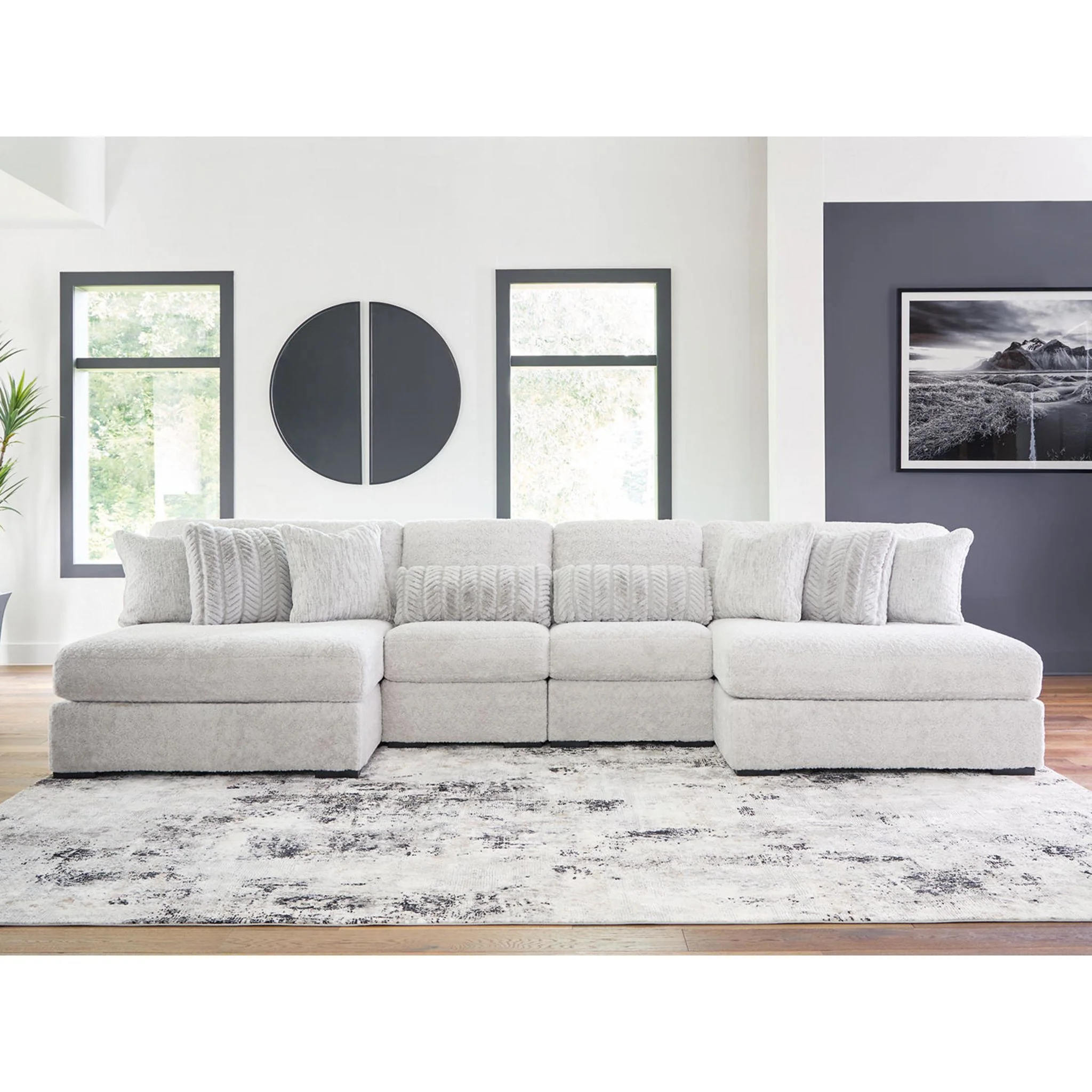 Snodoodle 4 Piece Modular Sectional with Dual Chaise - Image 2
